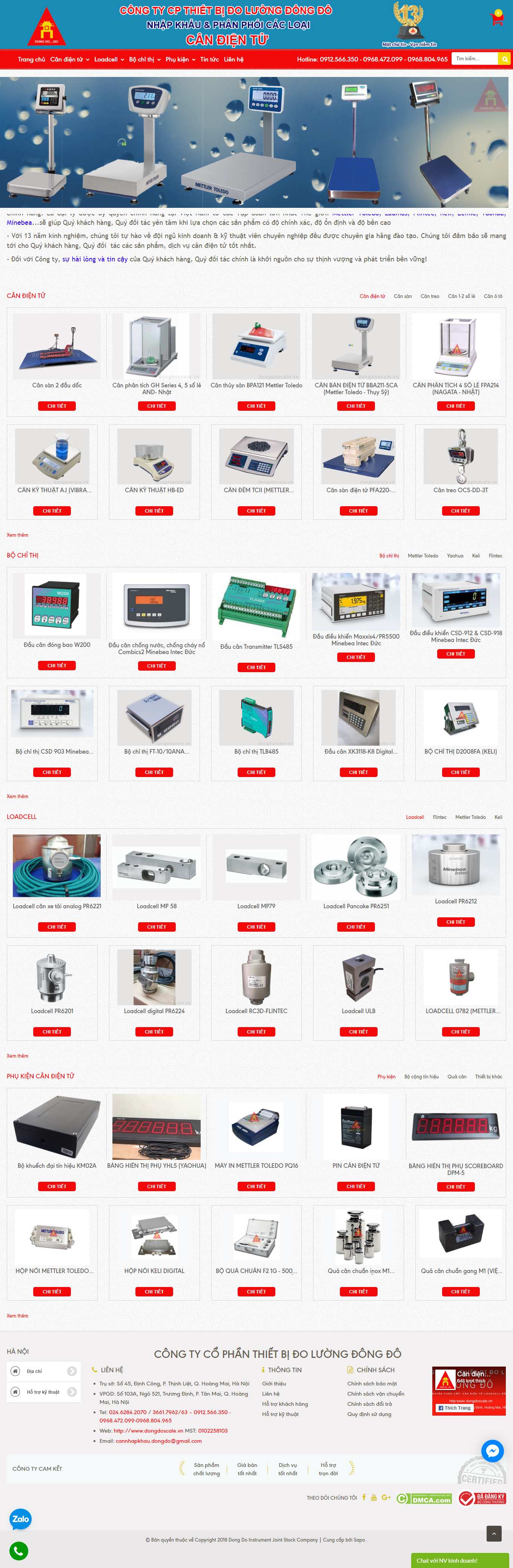 Thiết kế Web huyện cần giờ dongdoscale.vn