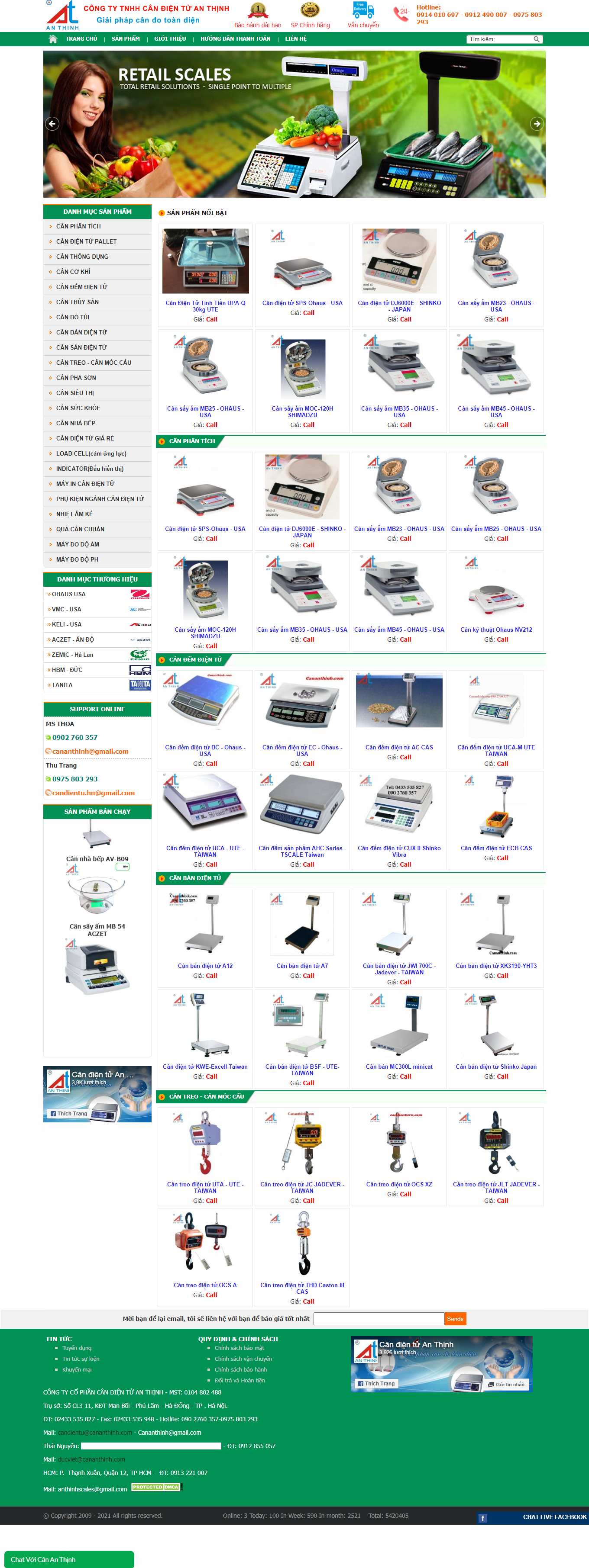 Thiết kế Web huyện cần giờ cananthinh.com