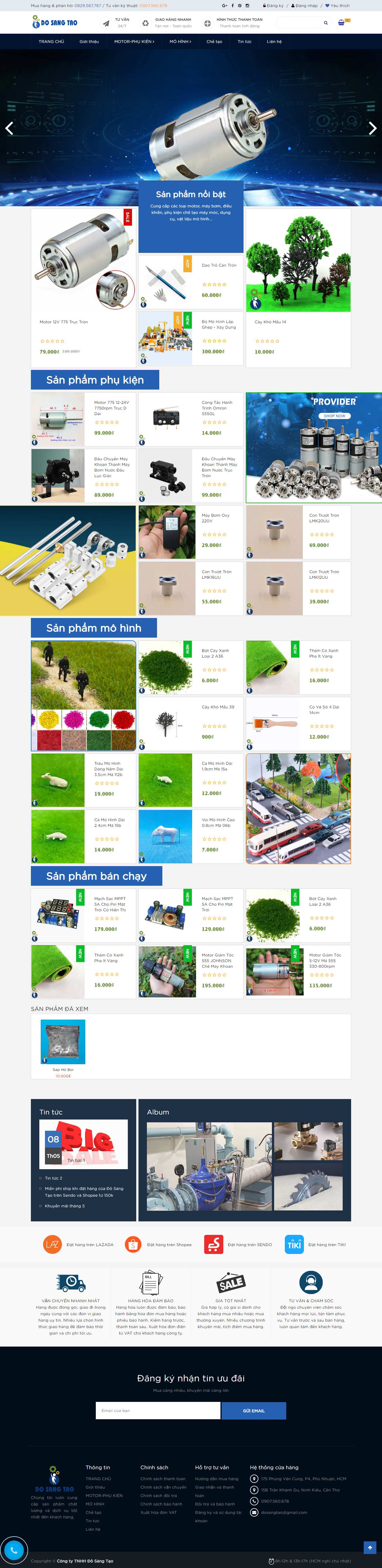 Thiết kế Web huyện củ chi dosangtao.vn