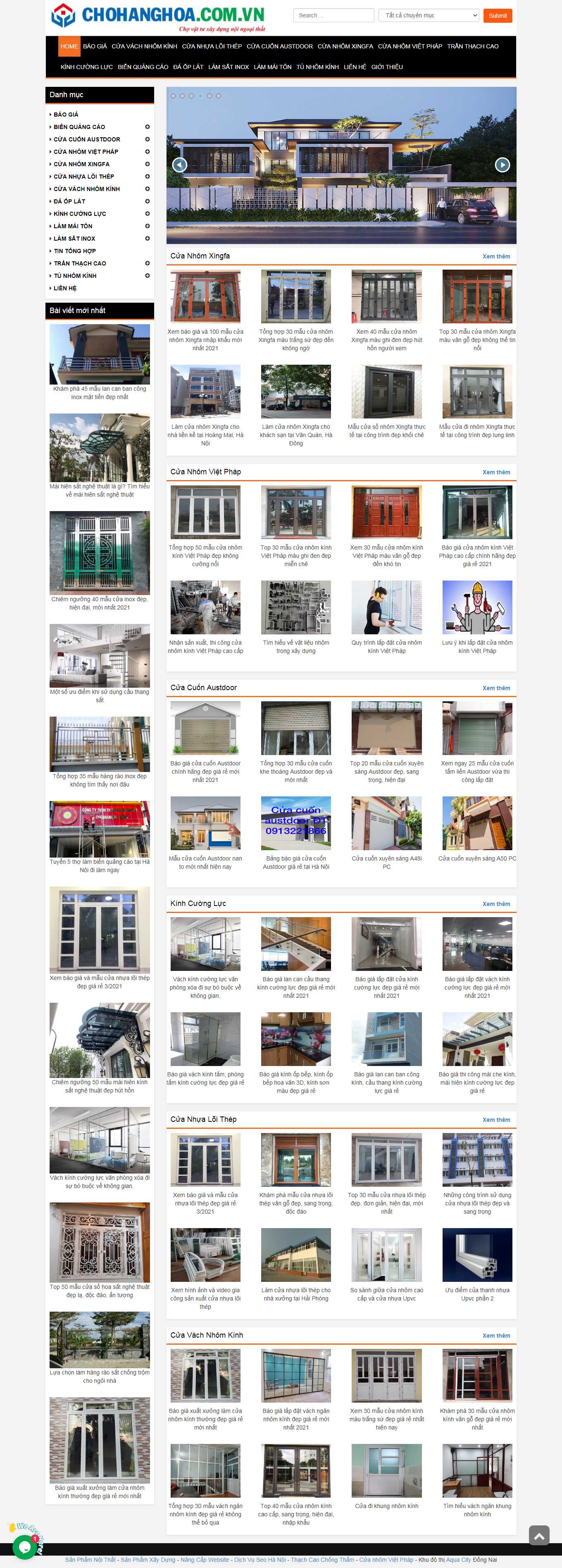 Thiết kế Web Ủy ban nhân nhân chohanghoa.com.vn