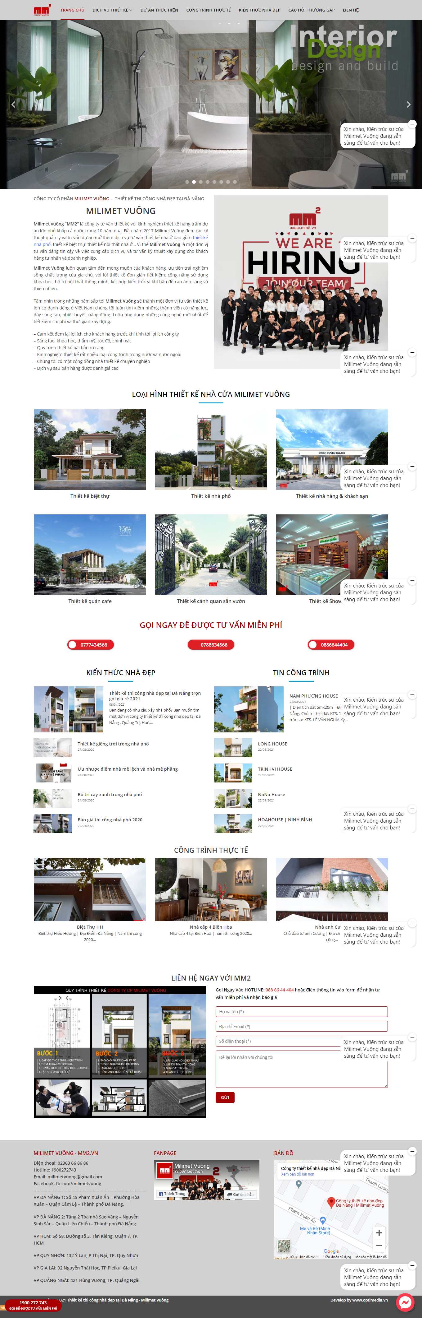 Thiết kế Web vật liệu xây dựng thietkethicongdn.com