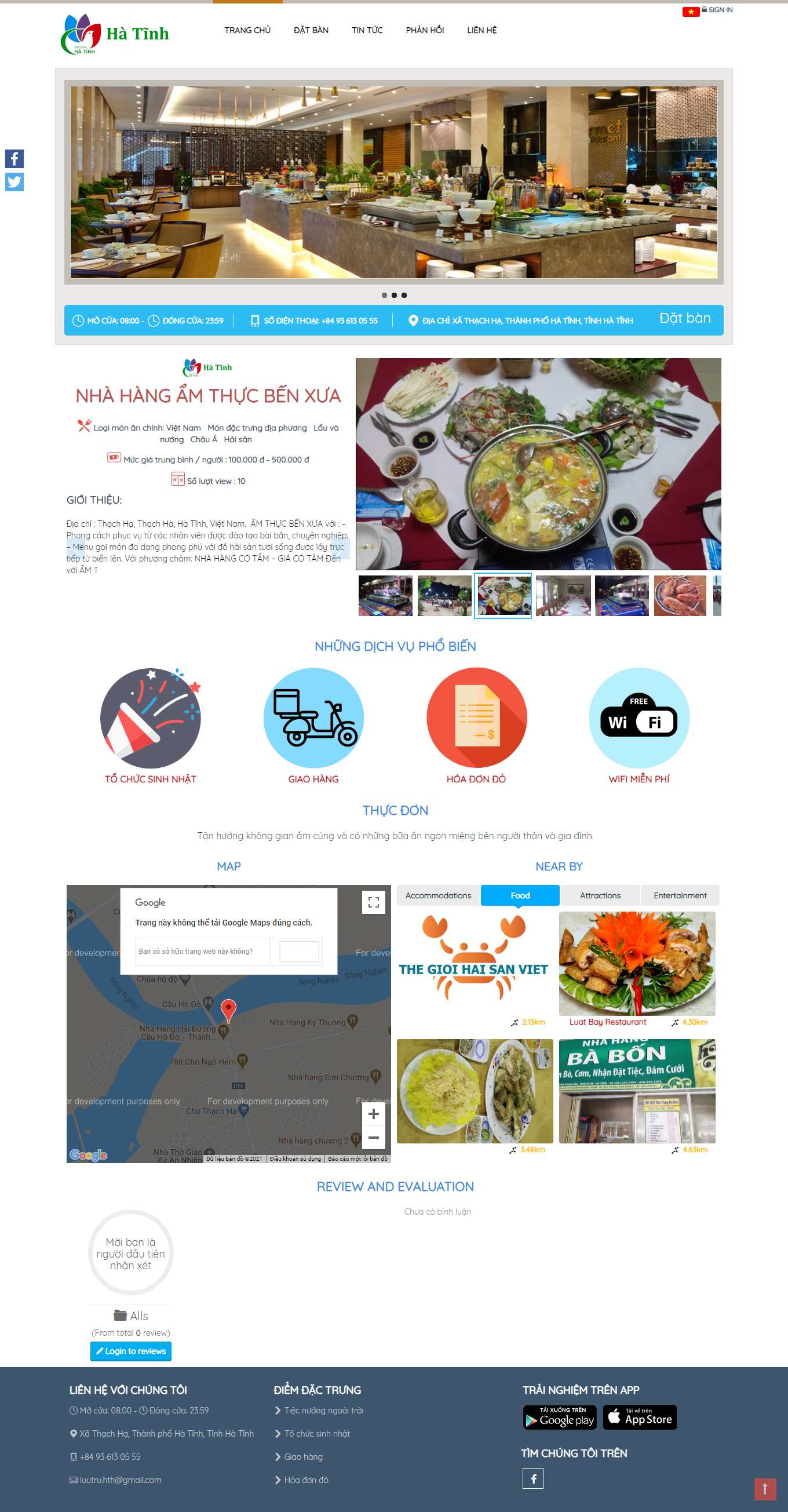 Thiết kế Web đẹp nhất myhatinh.vn