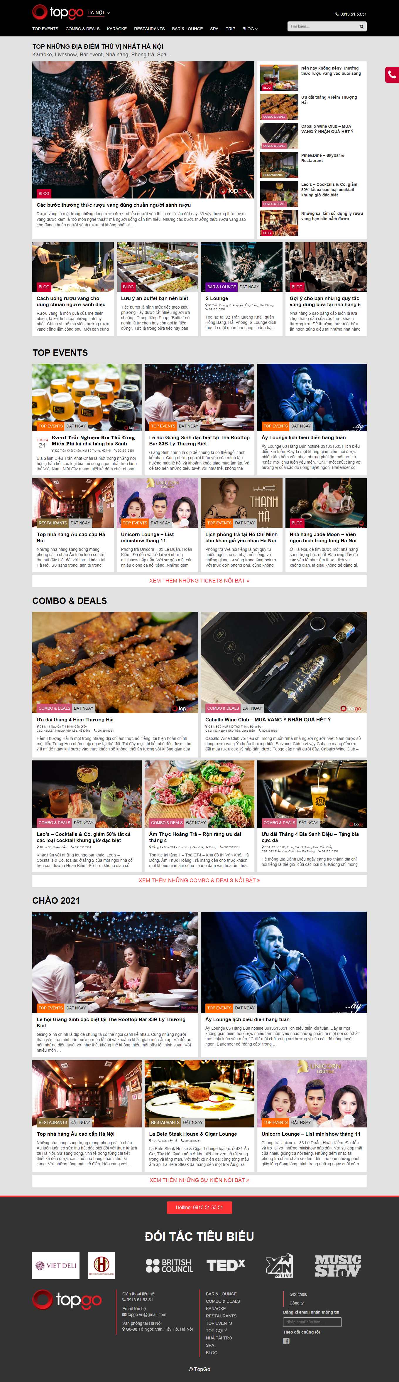 Thiết kế Web số 1 việt nam topgo.vn