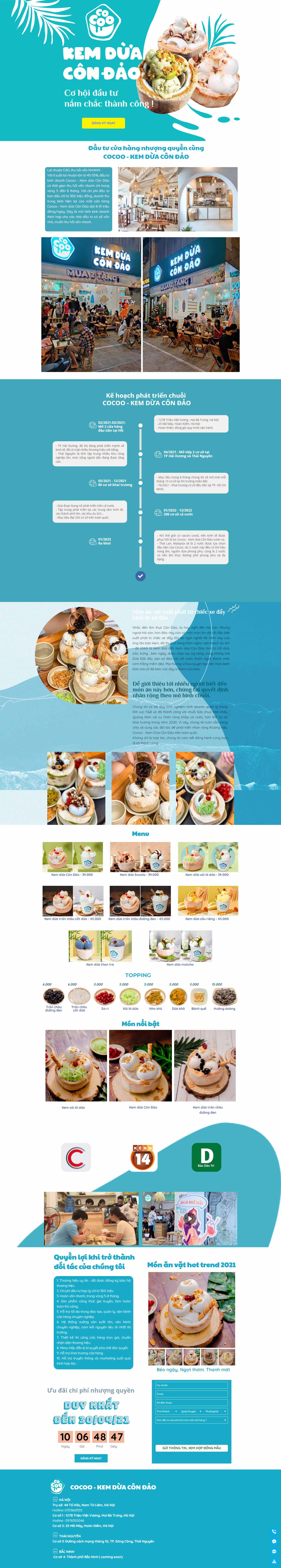 Thiết kế Web số 1 việt nam kemduacondao.com