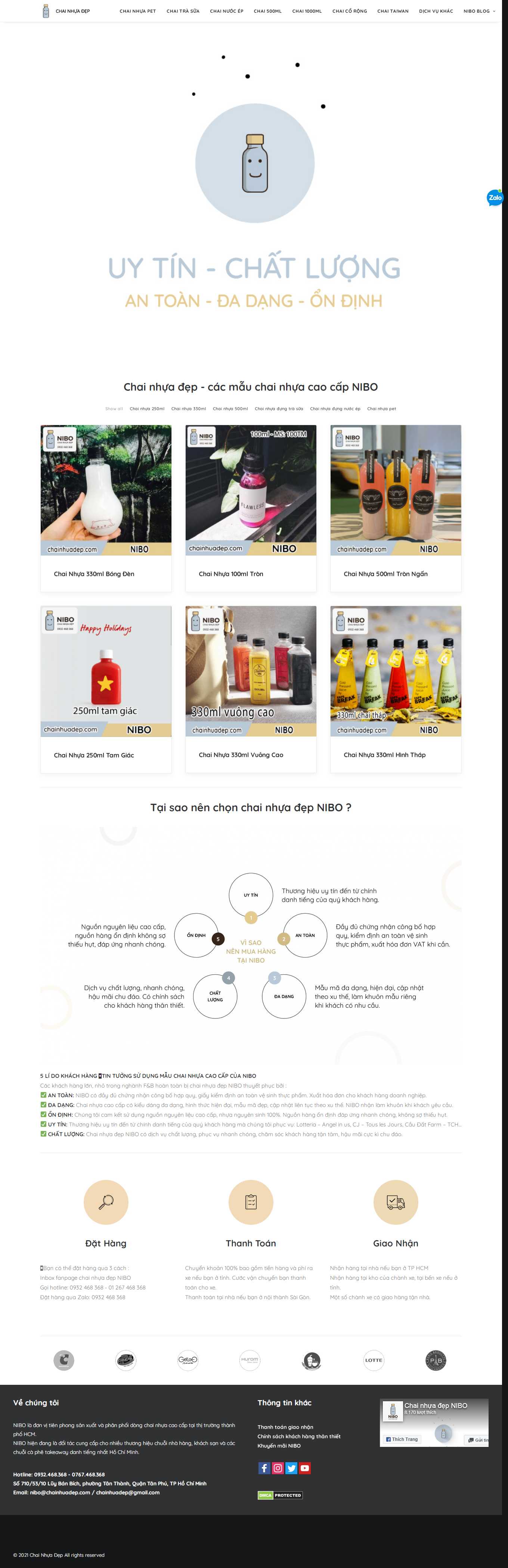 Thiết kế Web 500k chainhuadep.com