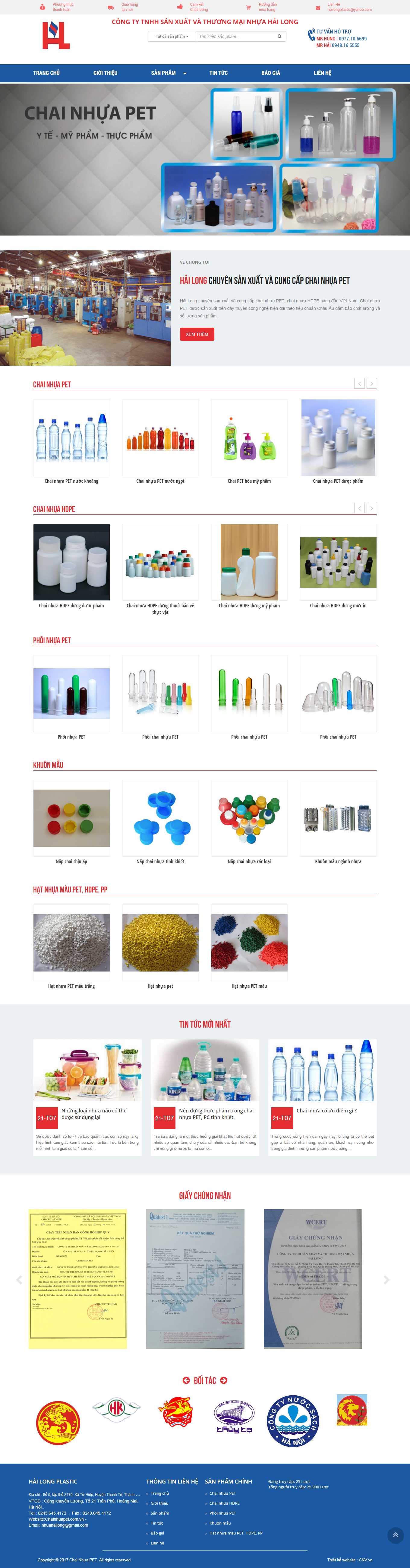 Thiết kế Web 500k chainhuapet.com.vn