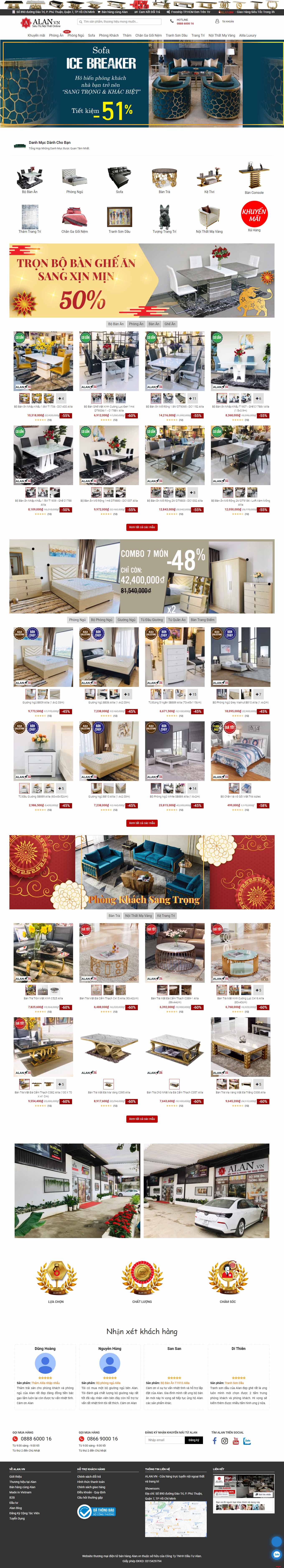 Thiết kế Web mẫu có sẵn alan.vn