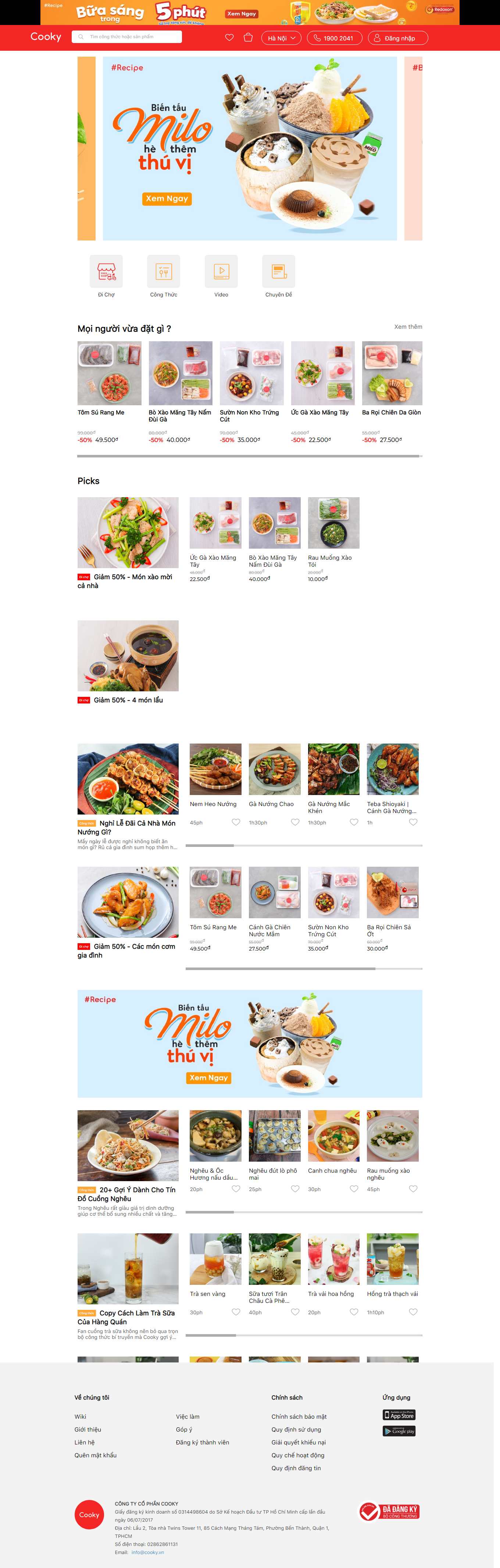 Thiết kế Web online cooky.vn