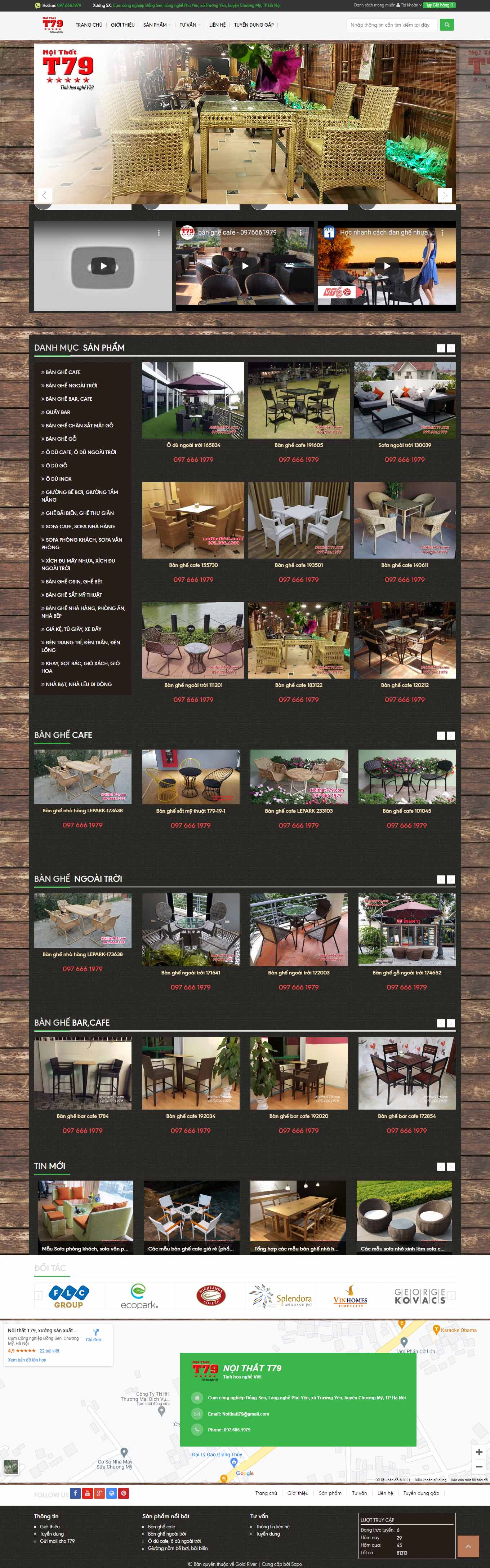 Thiết kế Web rao thuê noithatt79.com