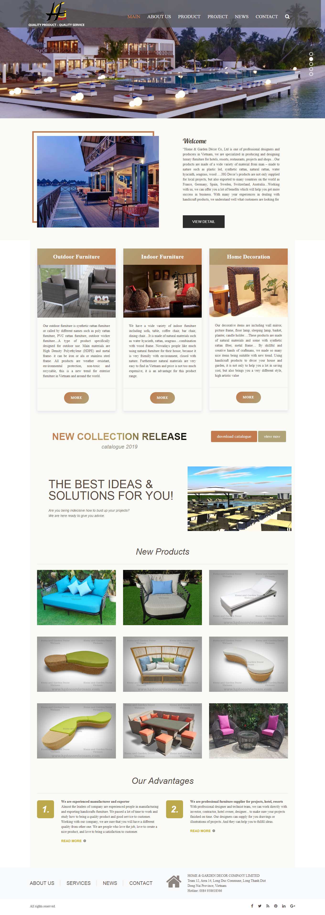 Thiết kế Web rao thuê hgdecorvietnam.com