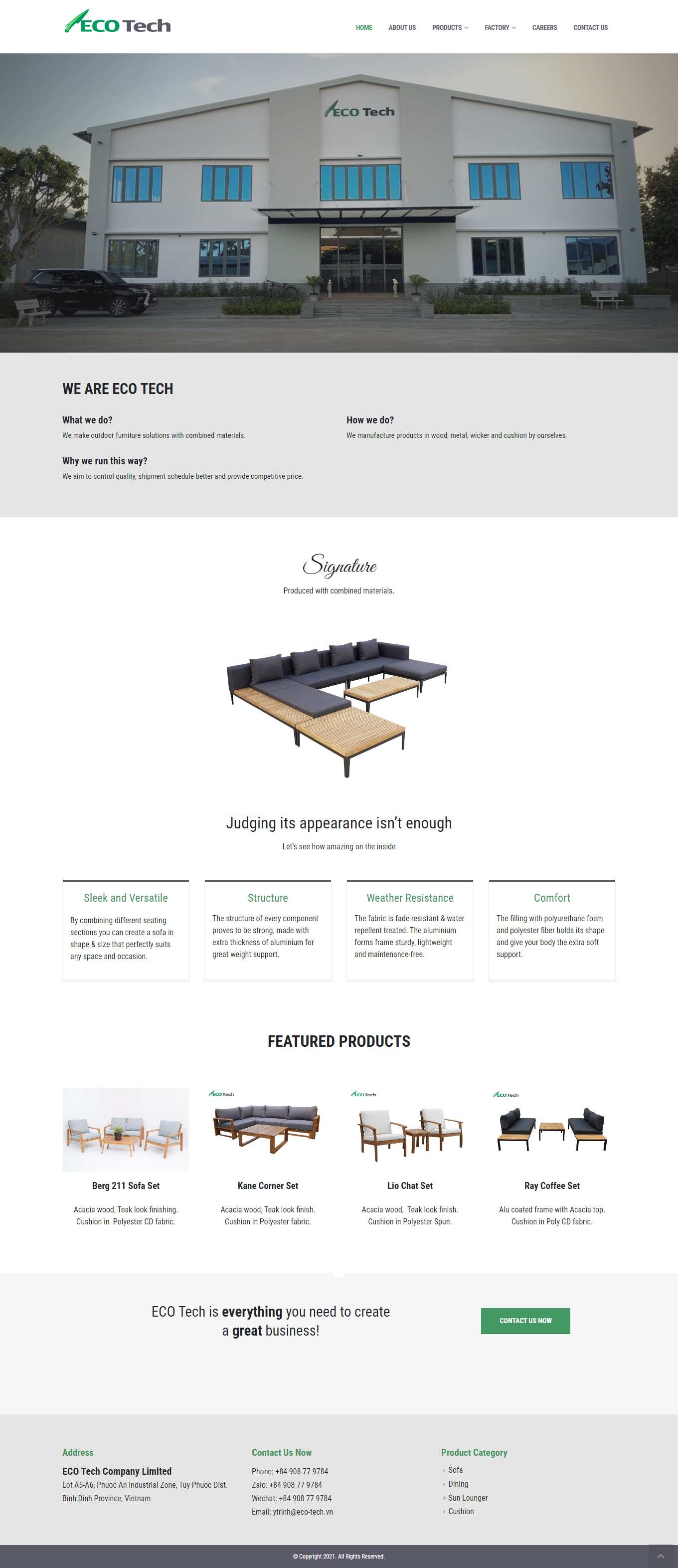 Thiết kế Web vina eco-tech.vn