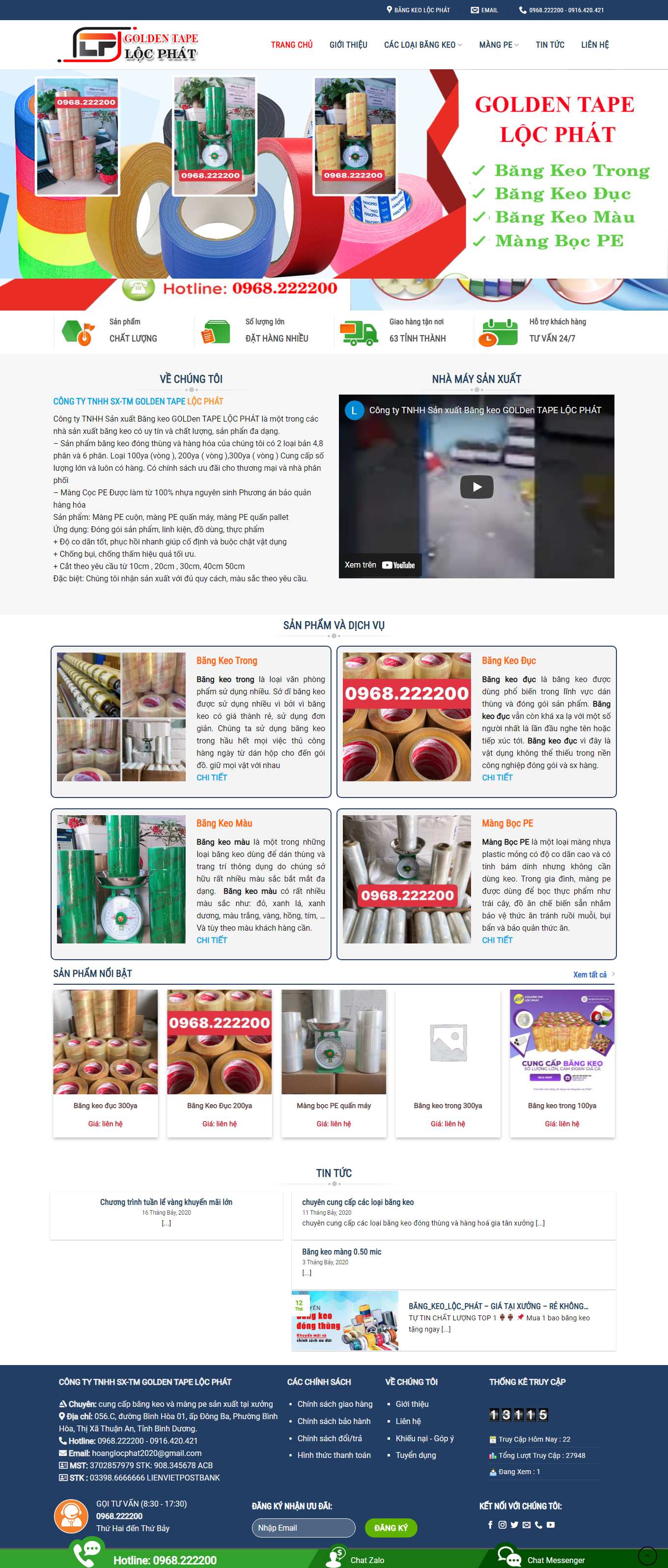 Thiết kế Web code thuần bangkeolocphat.com