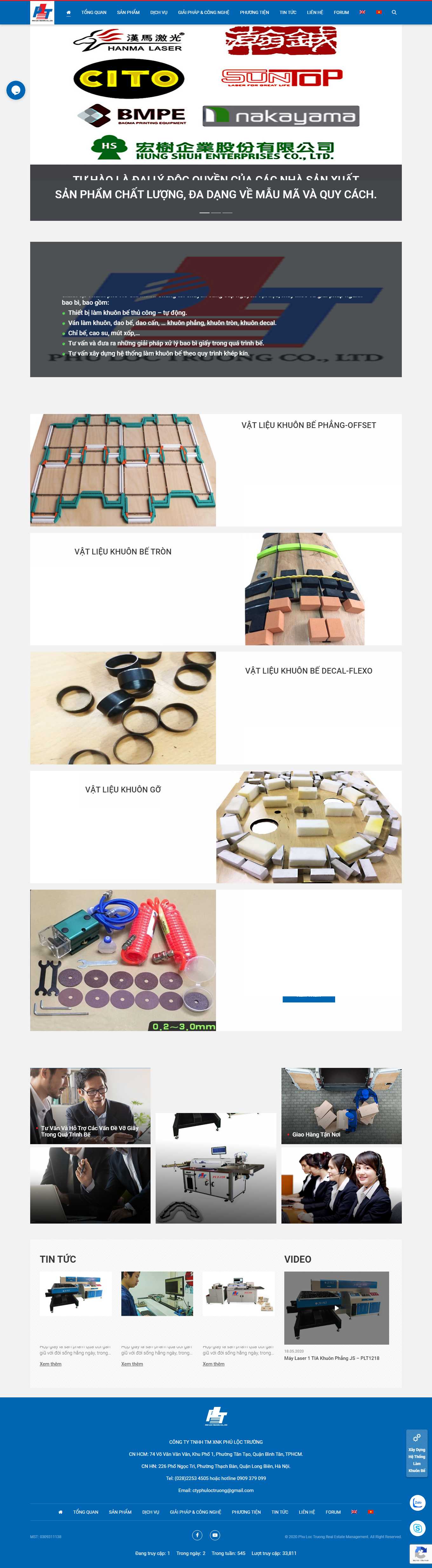 Thiết kế Web việt nam phuloctruong.vn