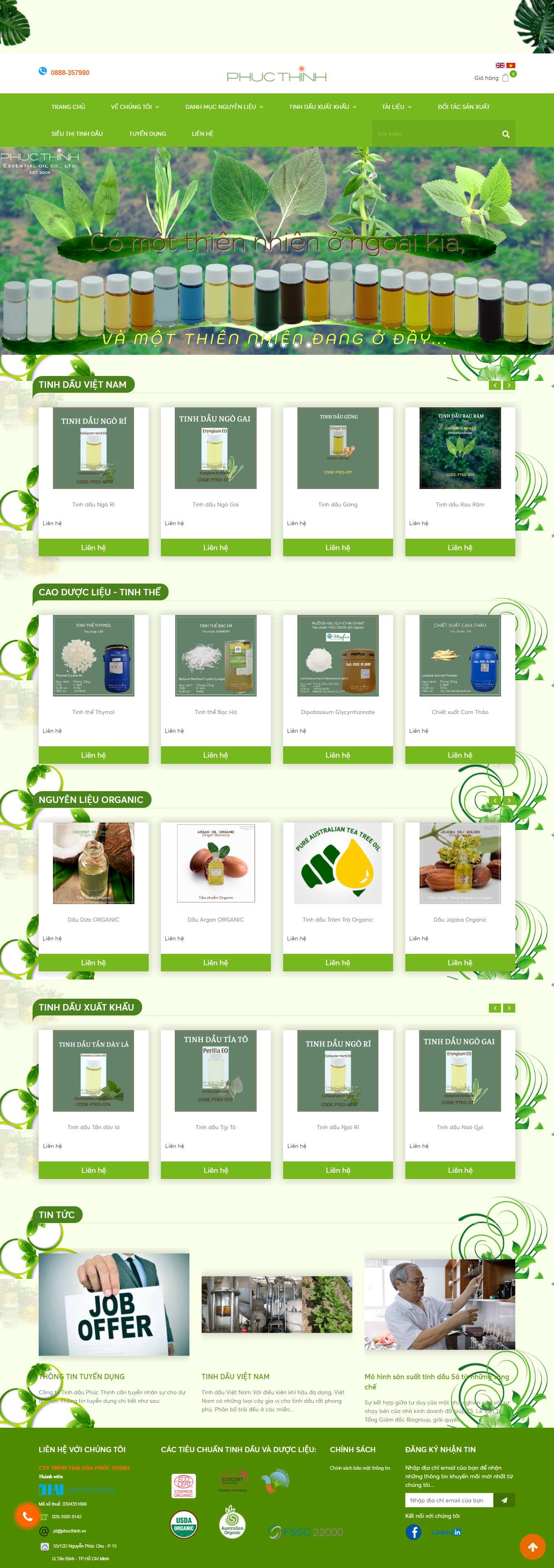 Thiết kế Web giá như thế nào phucthinh.vn