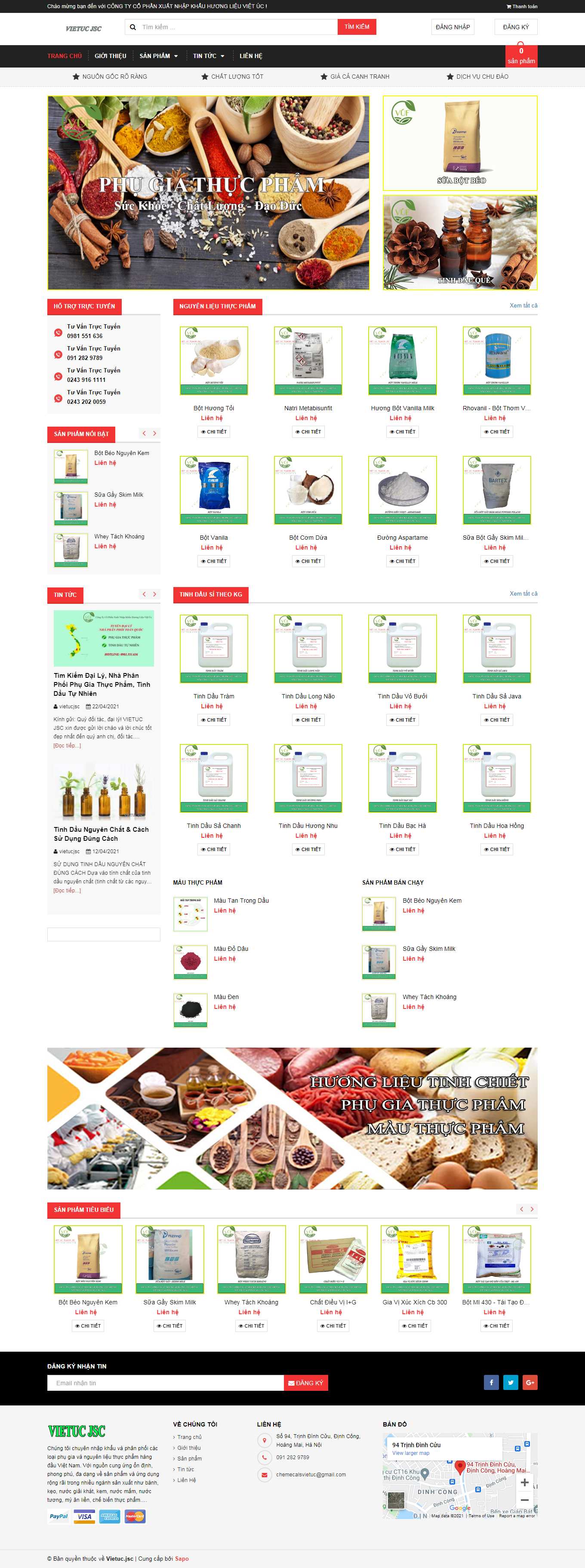Thiết kế Web giá như thế nào vietucjsc.com