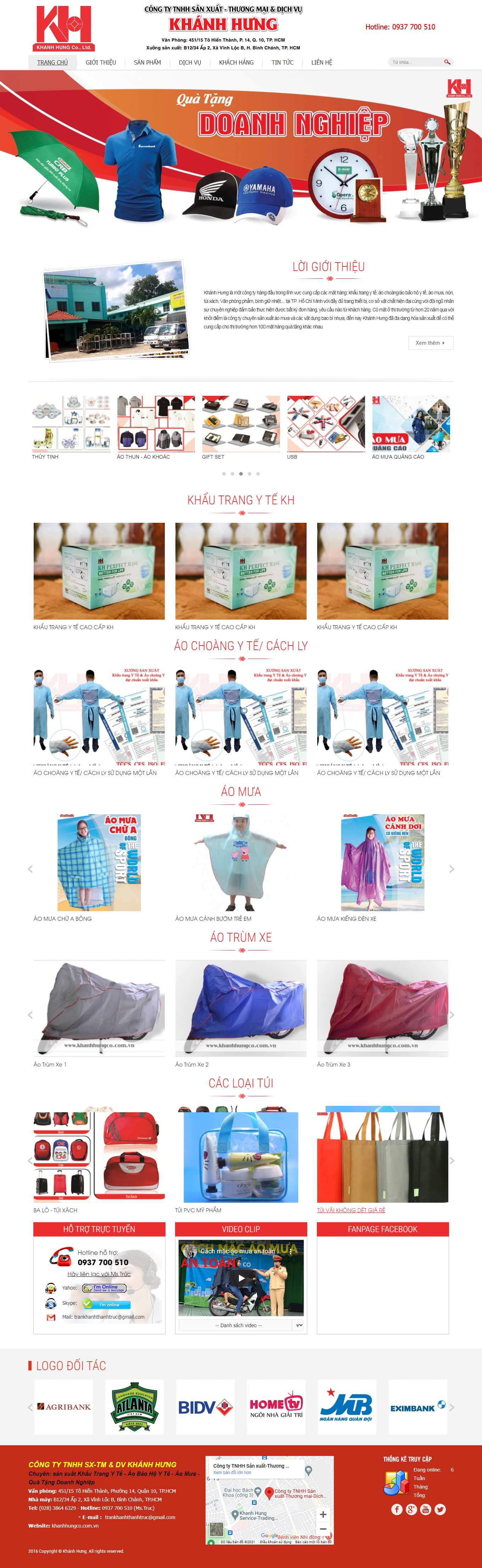 Thiết kế Web sáng tạo khanhhungco.com.vn