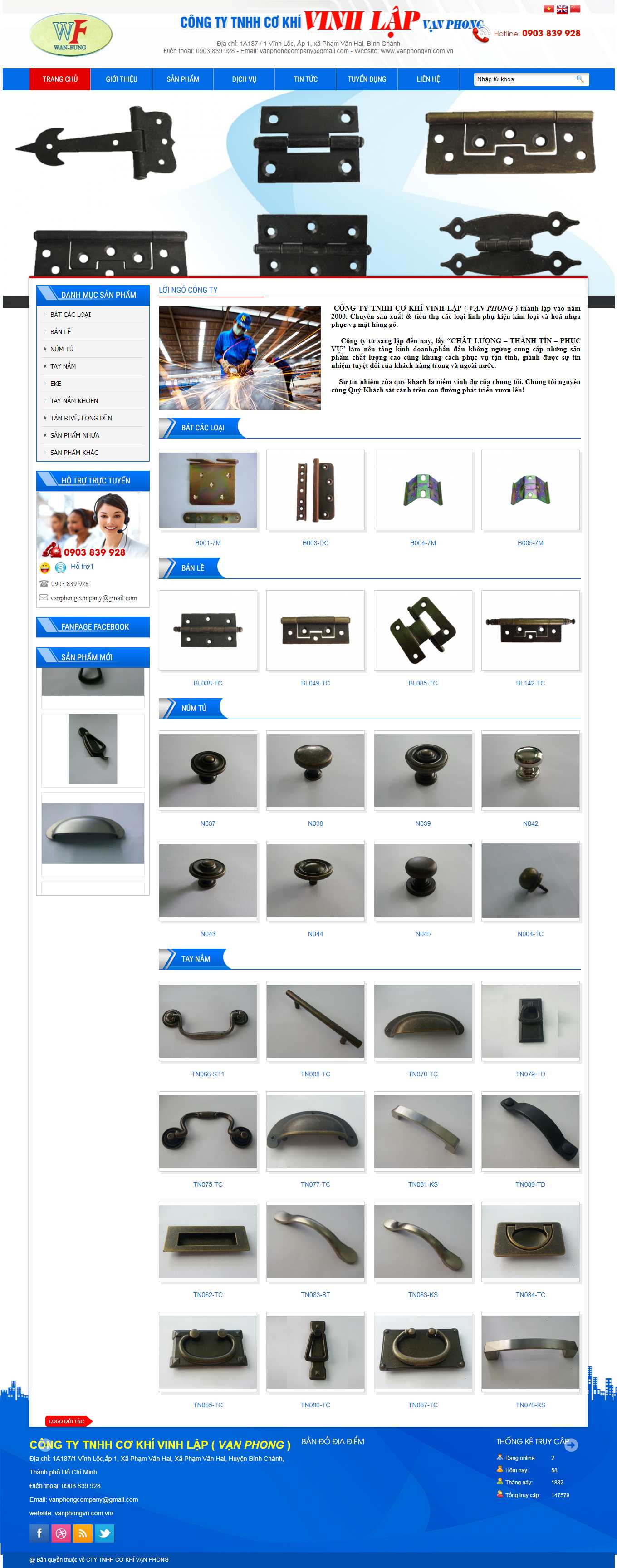 Thiết kế Web cực đẹp vinhlap.com