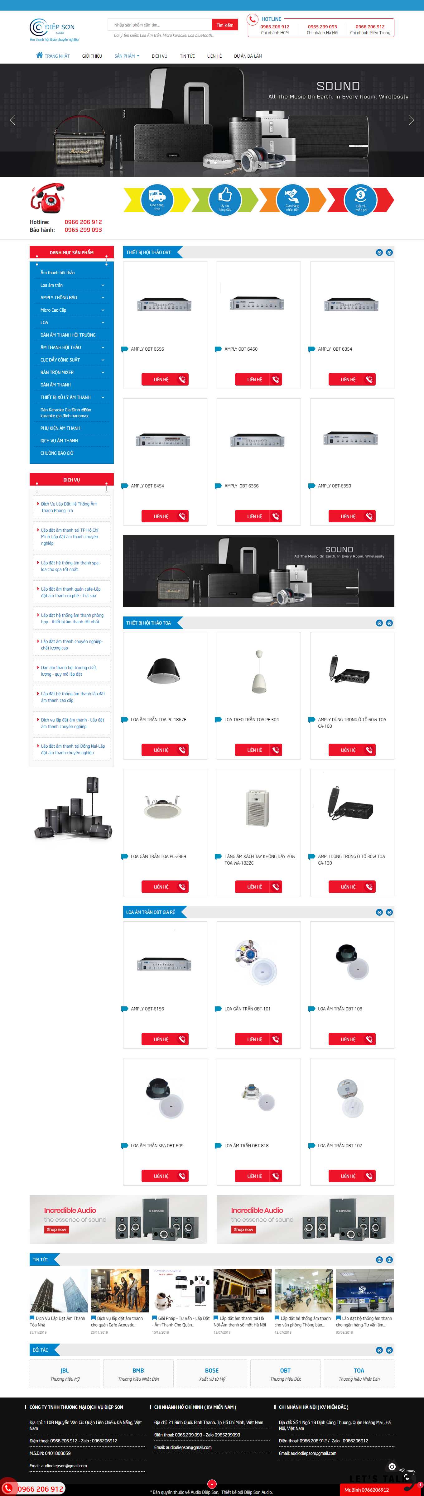 Thiết kế Web cực rẻ amthanhanhsang24h.vn