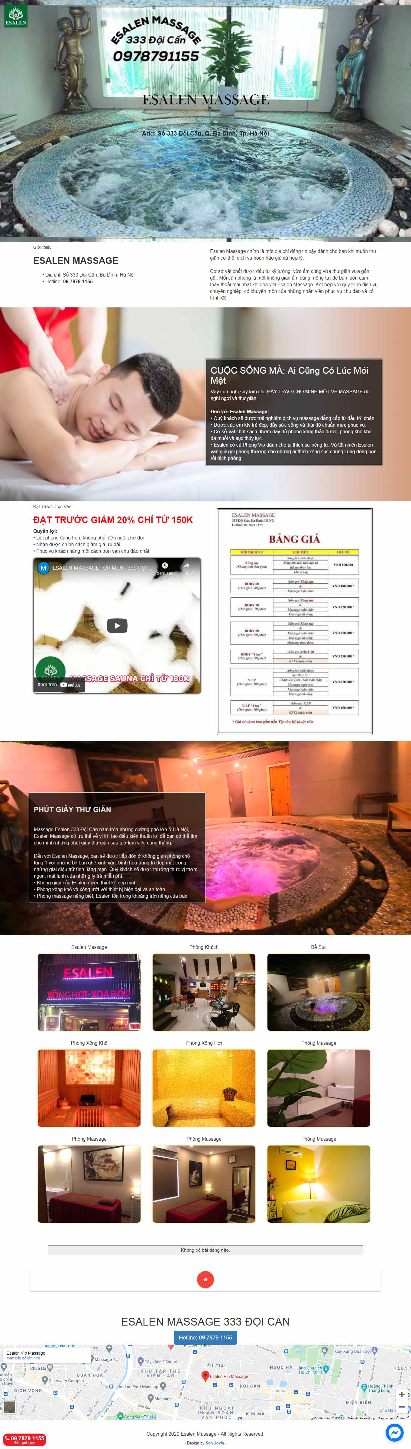 Thiết kế Web ưu việt esalen.vn