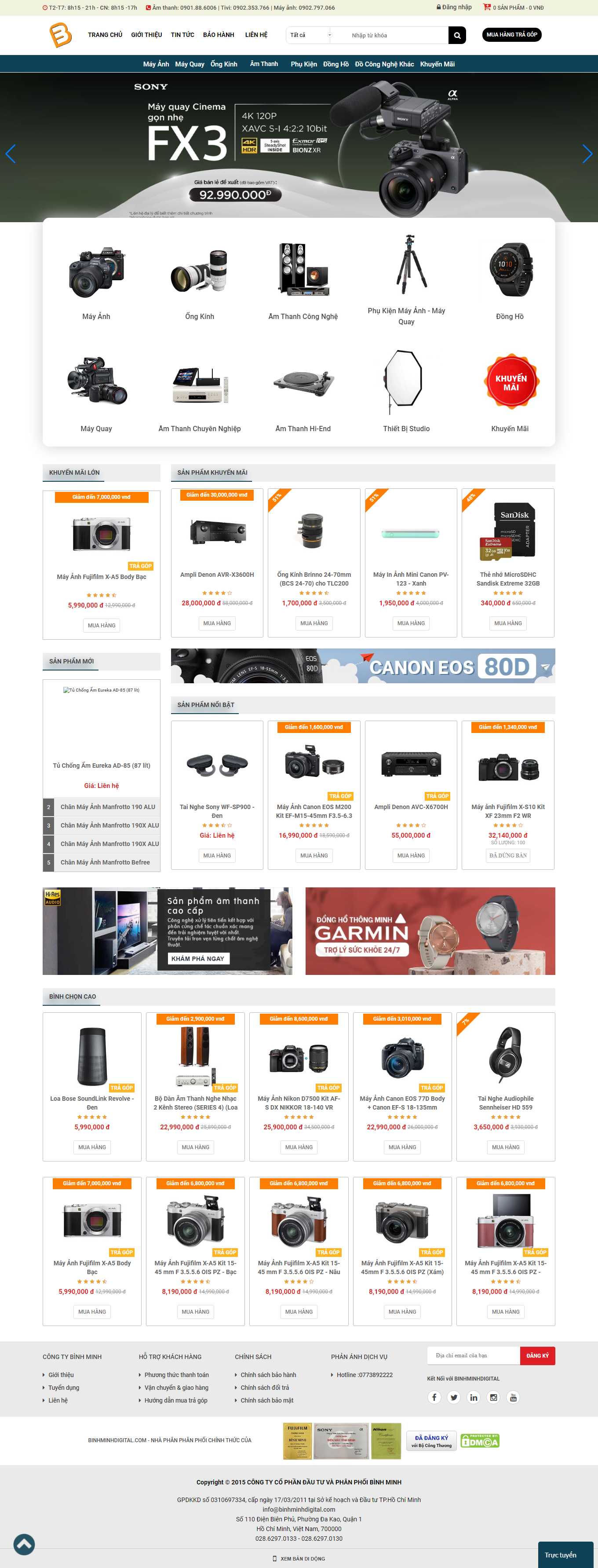 Thiết kế Web ưu việt binhminhdigital.com