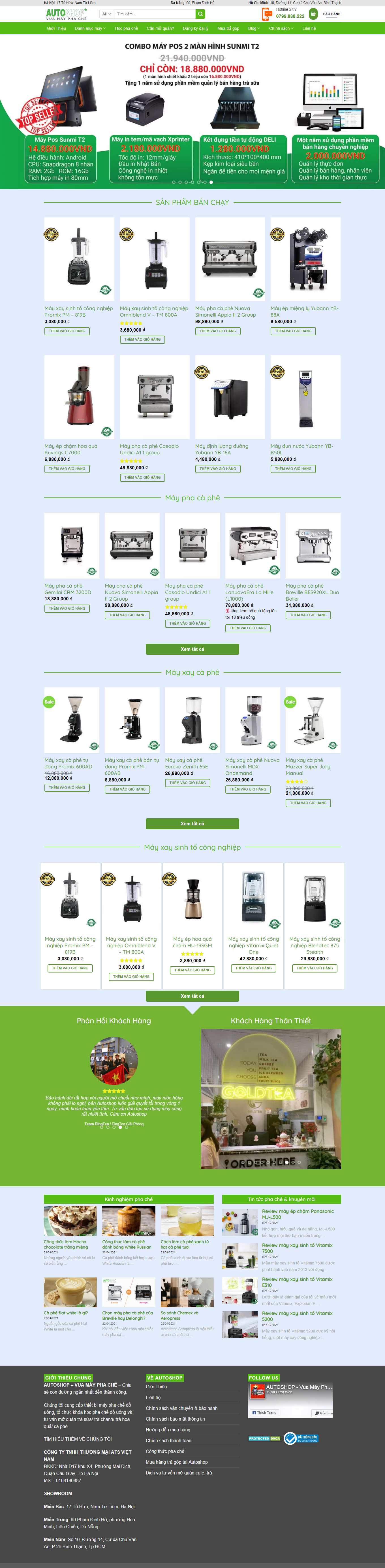 Thiết kế Web máy tính tiền autoshop.com.vn