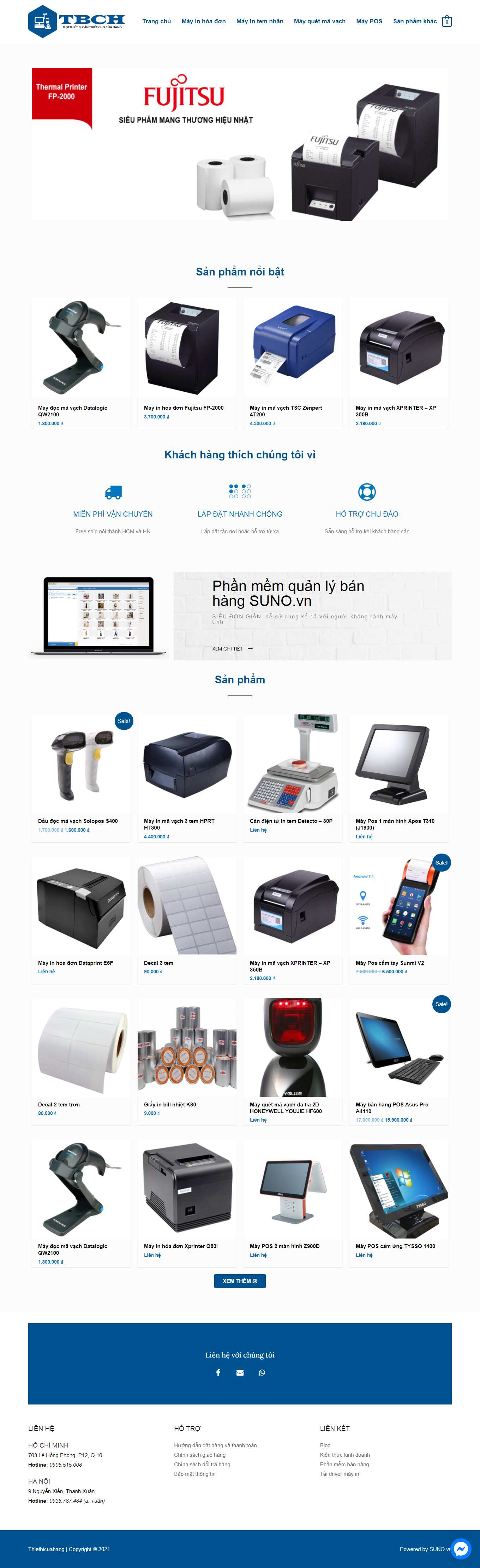 Thiết kế Web máy tính tiền thietbicuahang.com