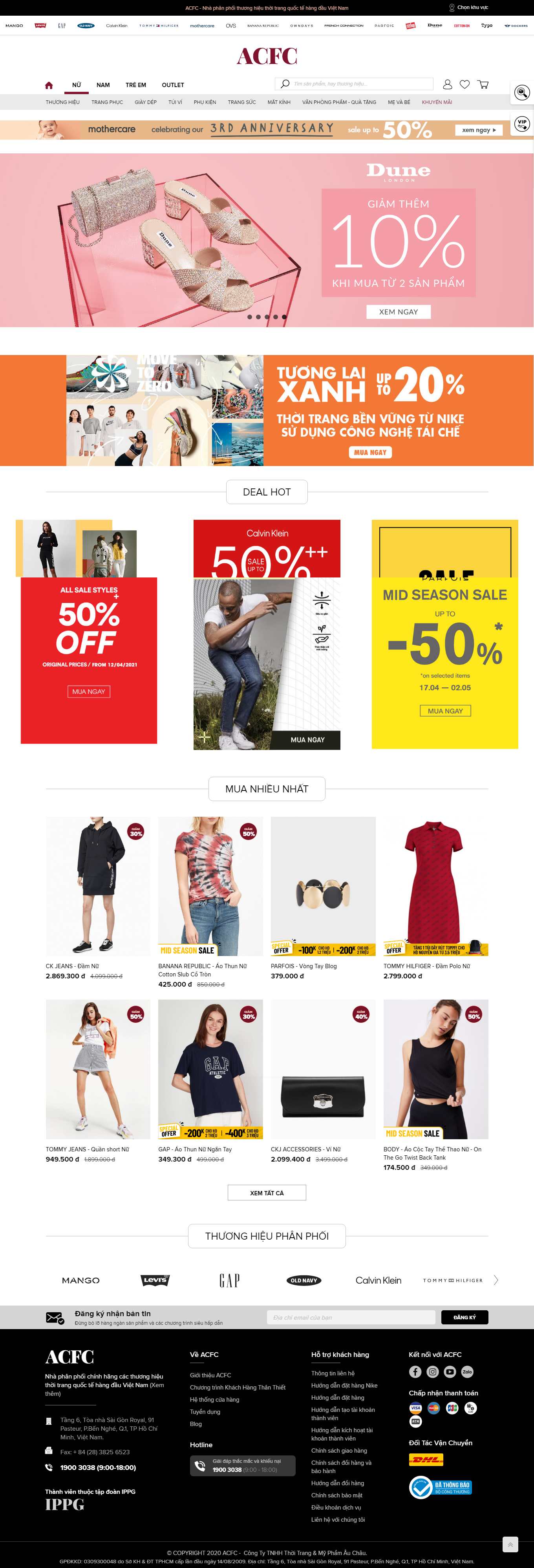 Thiết kế Web minh thuận acfc.com.vn