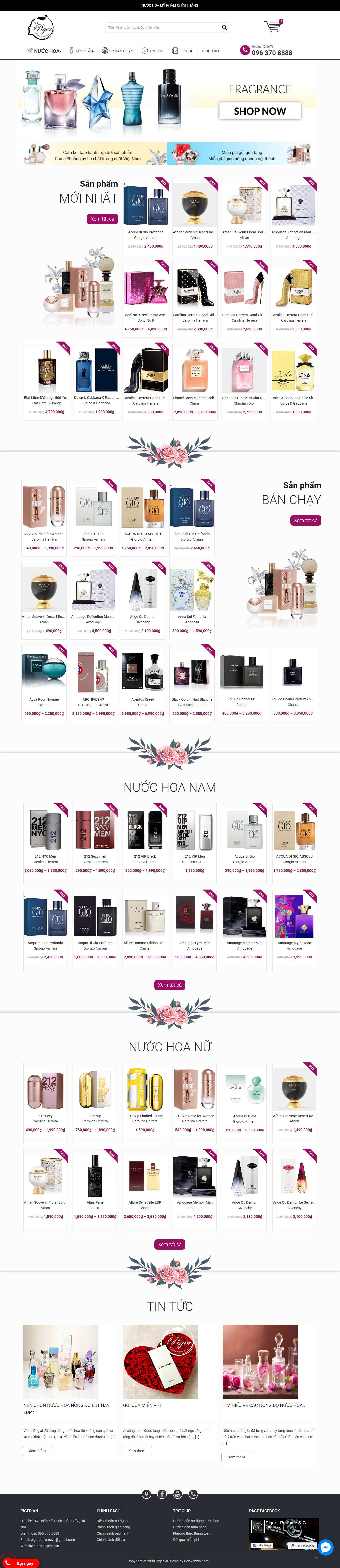 Thiết kế Web minh thuận piger.vn