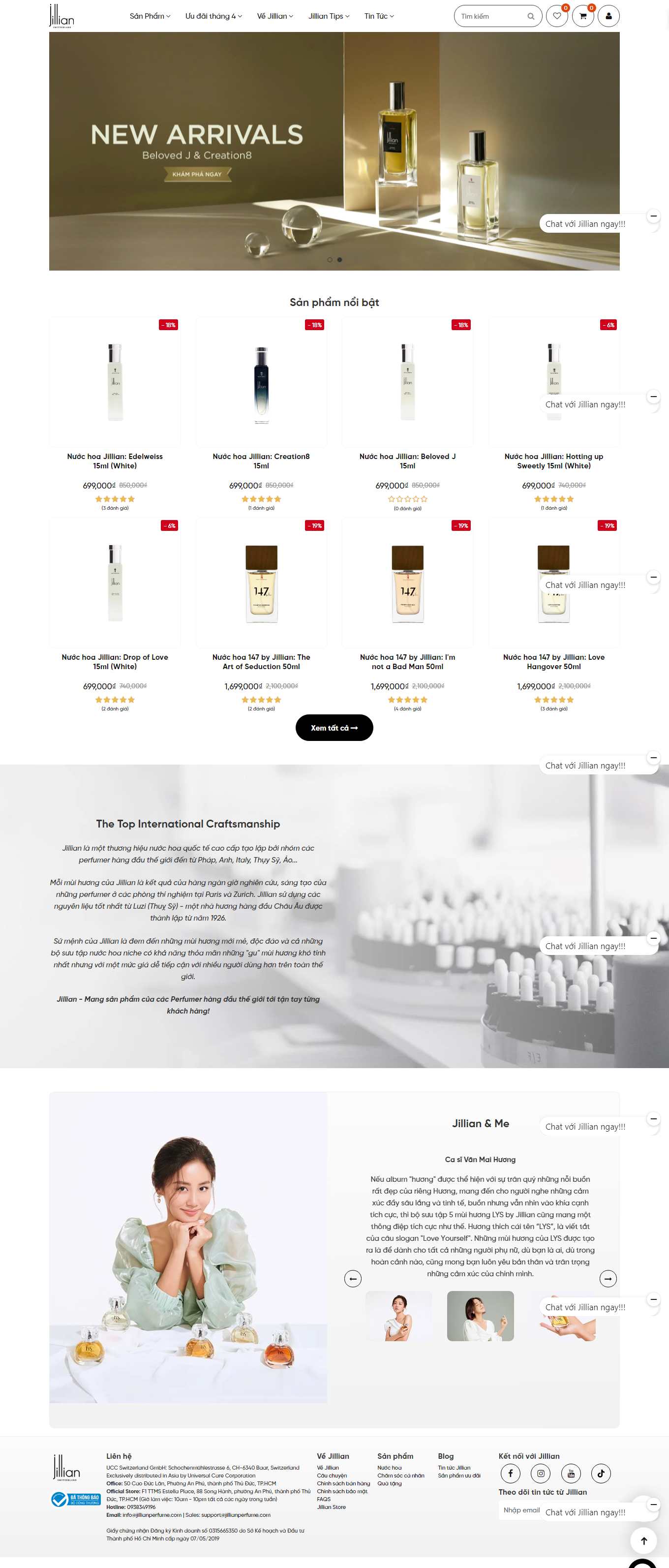 Thiết kế Web minh thuận jillianperfume.com