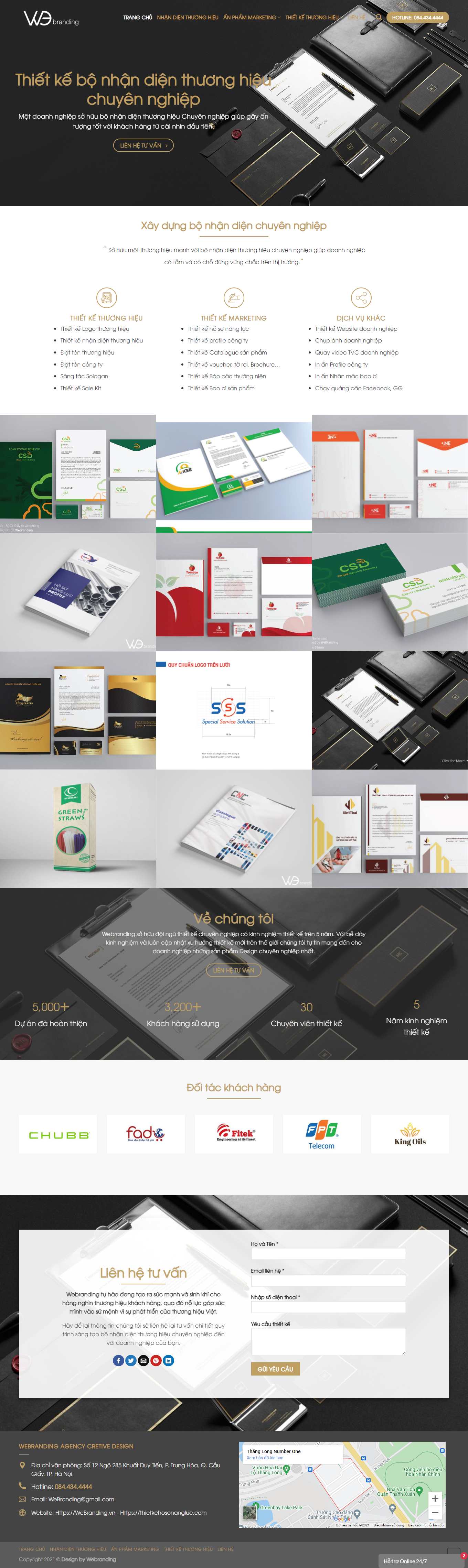 Thiết kế Web logo webranding.vn