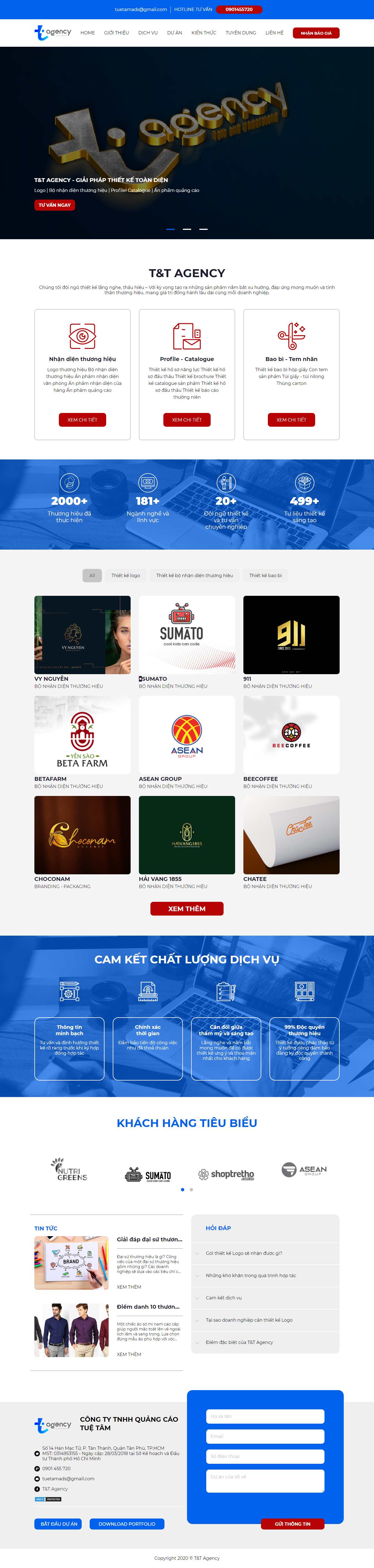 Thiết kế Web logo ttagencyads.com