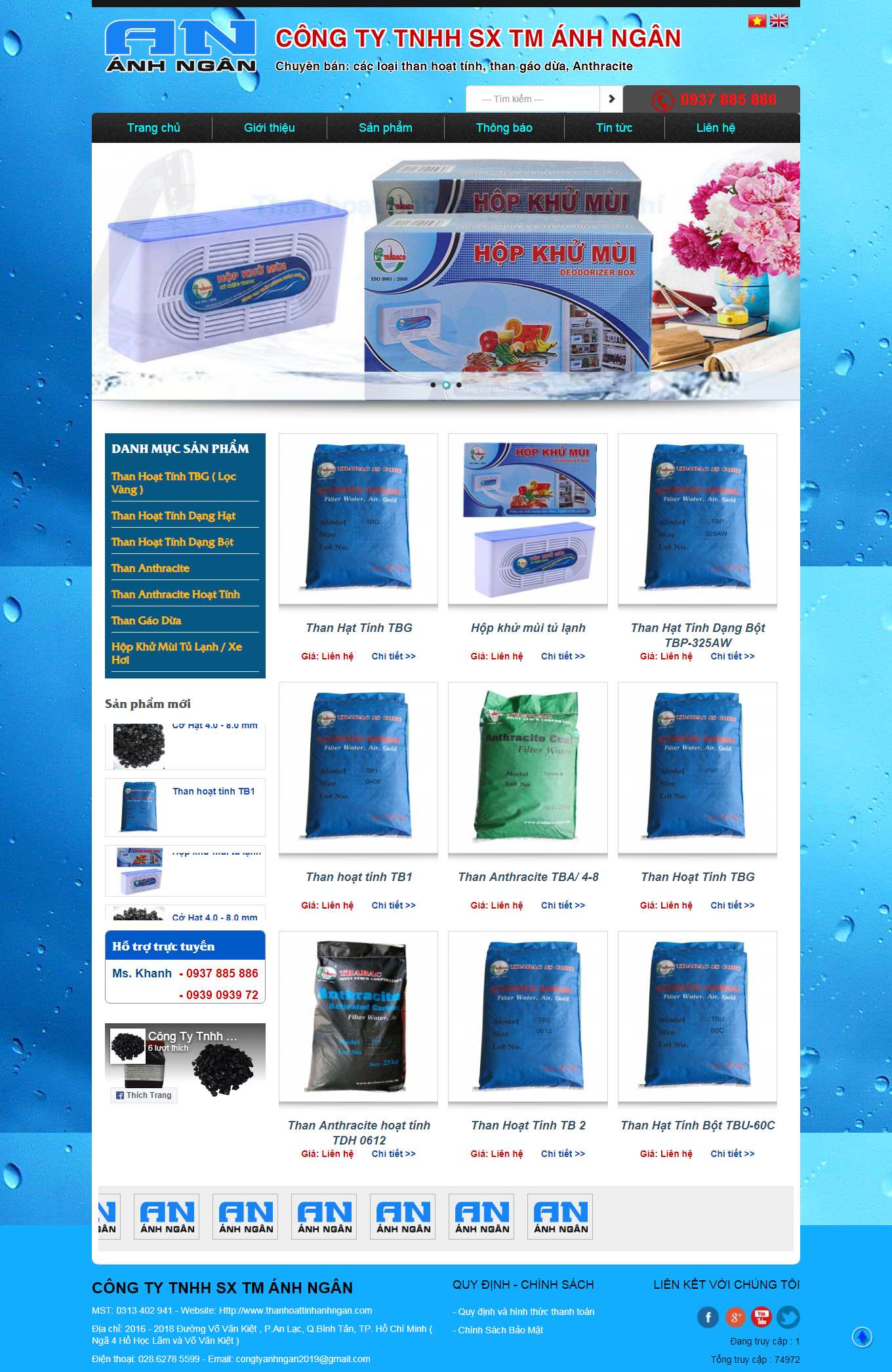 Thiết kế Web chuẩn seo thanhoattinhanhngan.com