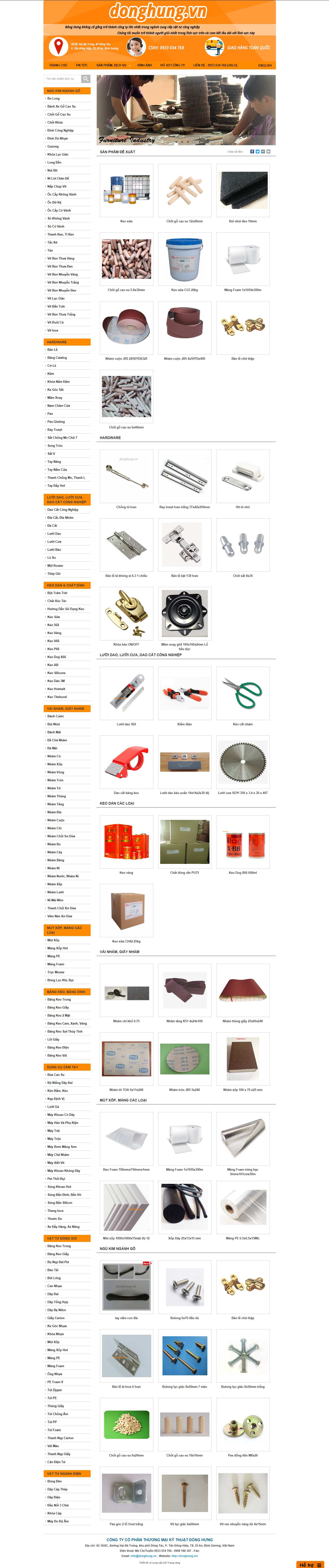 Thiết kế Web chuẩn seo giá rẻ donghung.vn