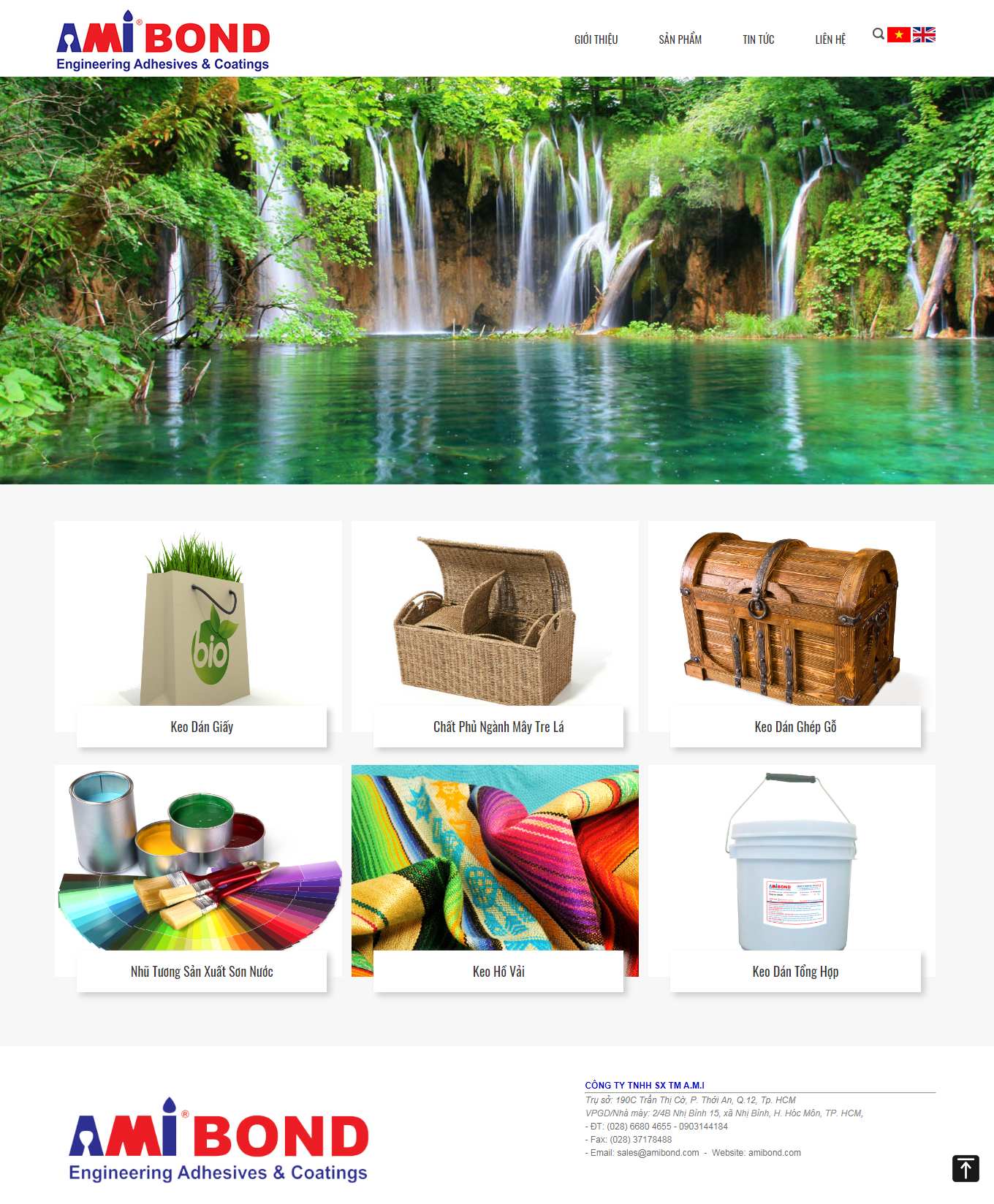 Thiết kế Web chuẩn seo giá rẻ amibond.com