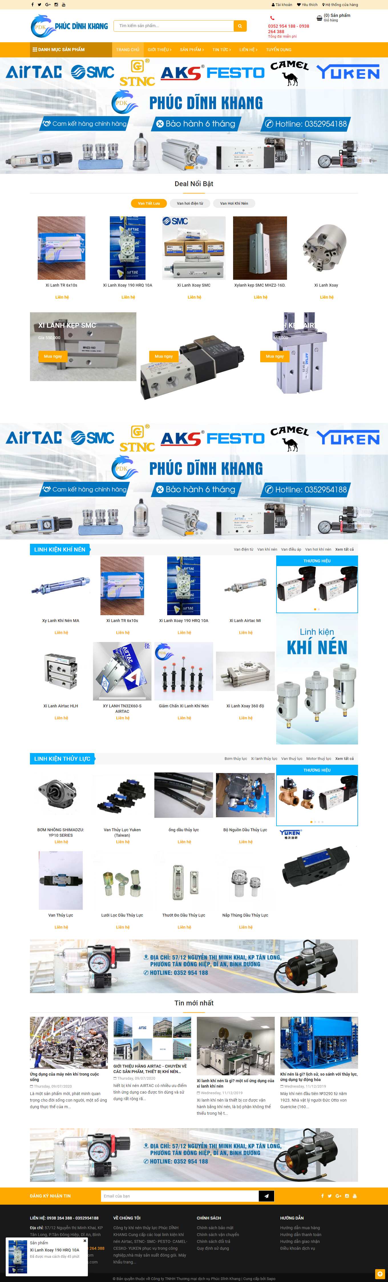 Thiết kế Web wordpress giá rẻ phucdinhkhang.com