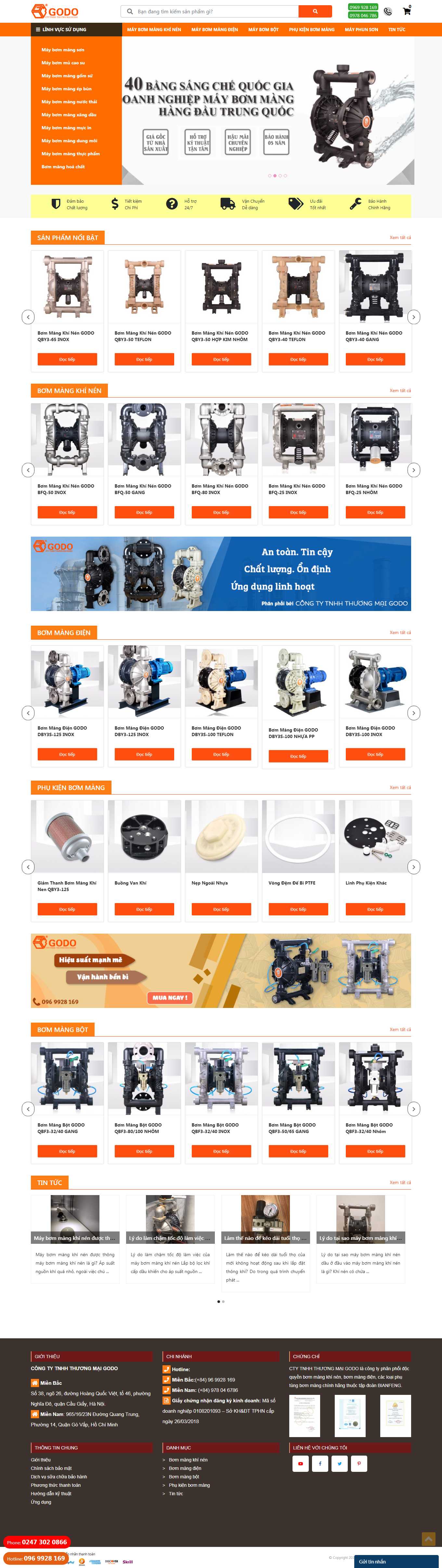 Thiết kế Web wordpress banhang24h bommanggodo.com