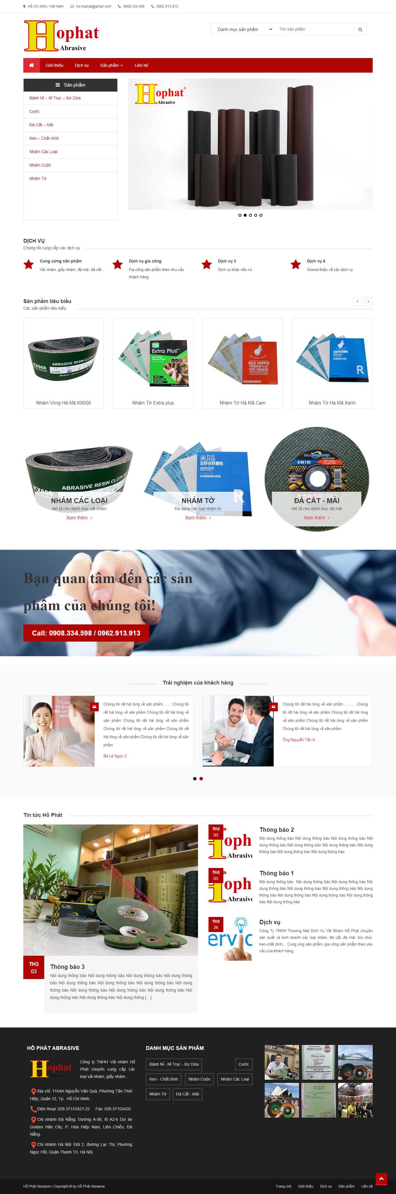 Thiết kế Web wordpress banhang24h hophat.com