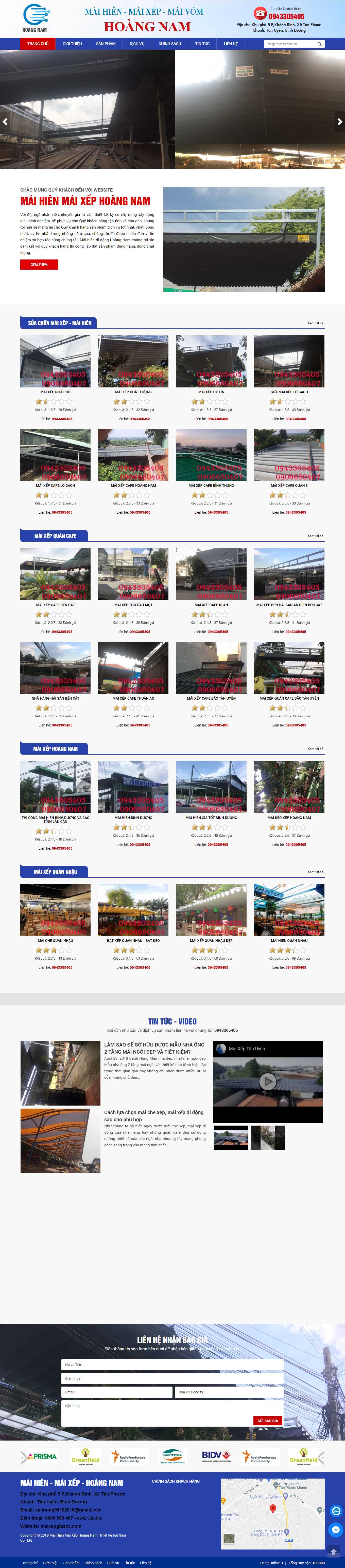 Thiết kế Web wordpress banhang24h maixepgiasoc.com