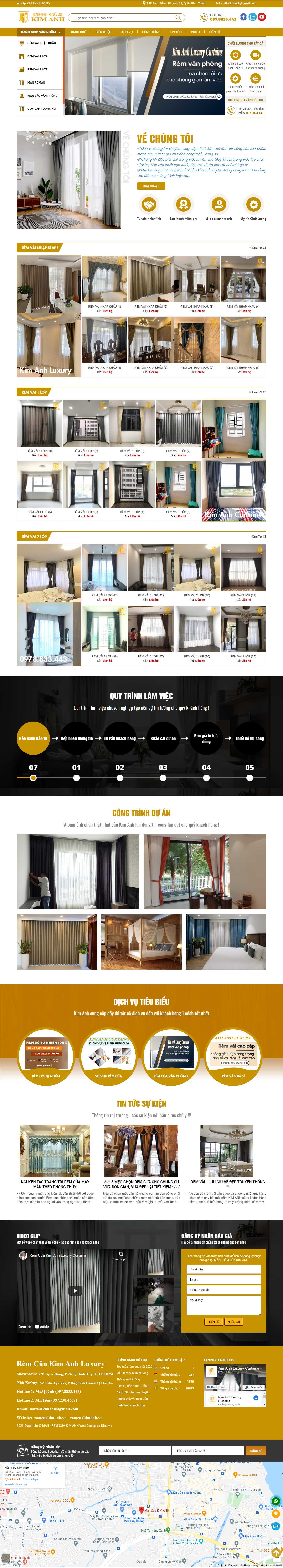 Thiết kế Web wordpress theo yêu cầu mancuakimanh.vn