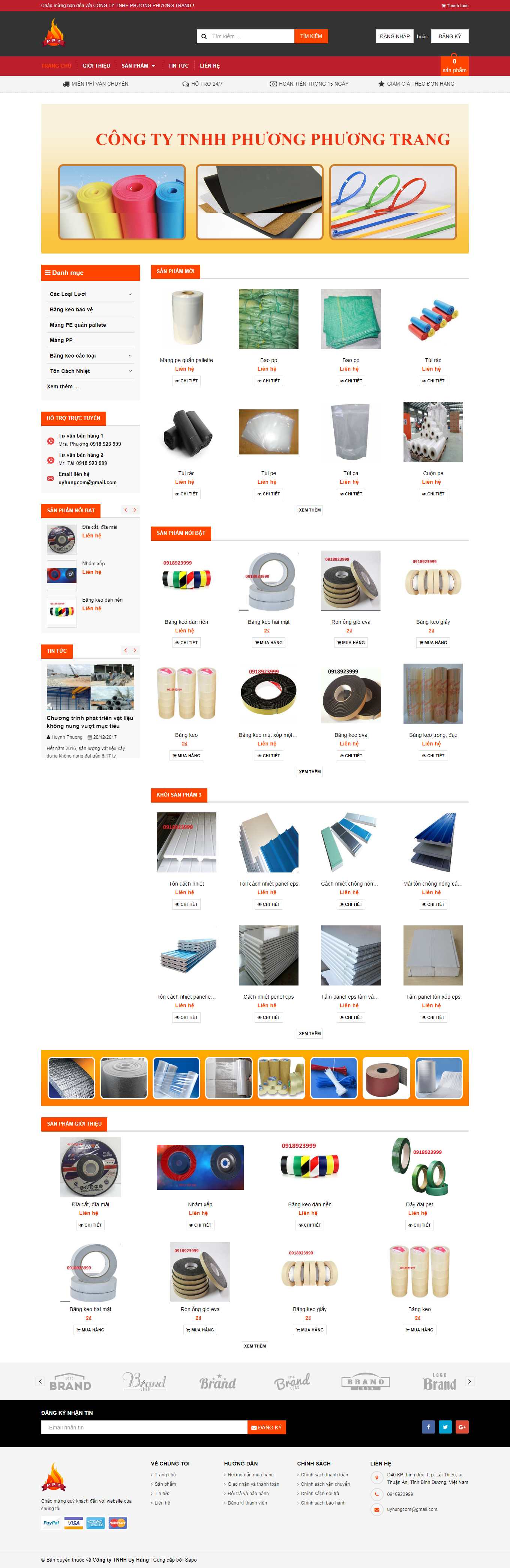 Thiết kế Web seo cộng hưởng pecachnhiet.com