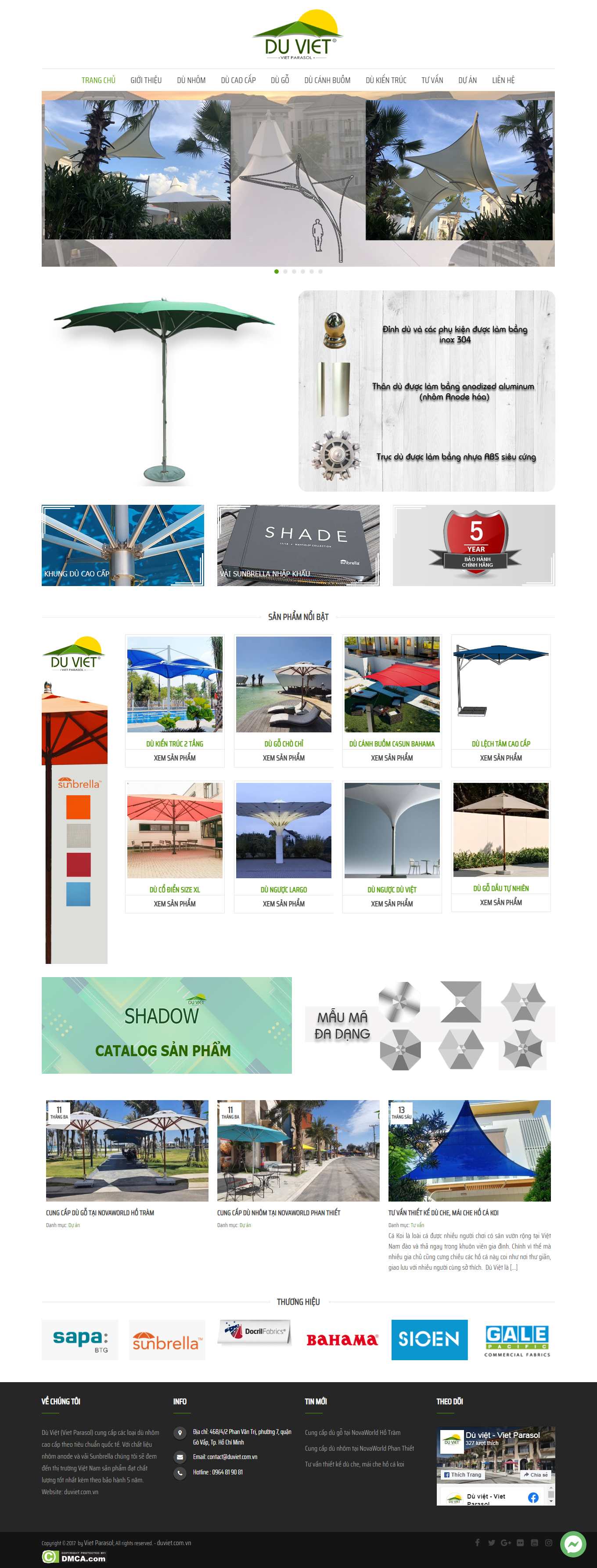 Thiết kế Web seo cộng hưởng duviet.com.vn