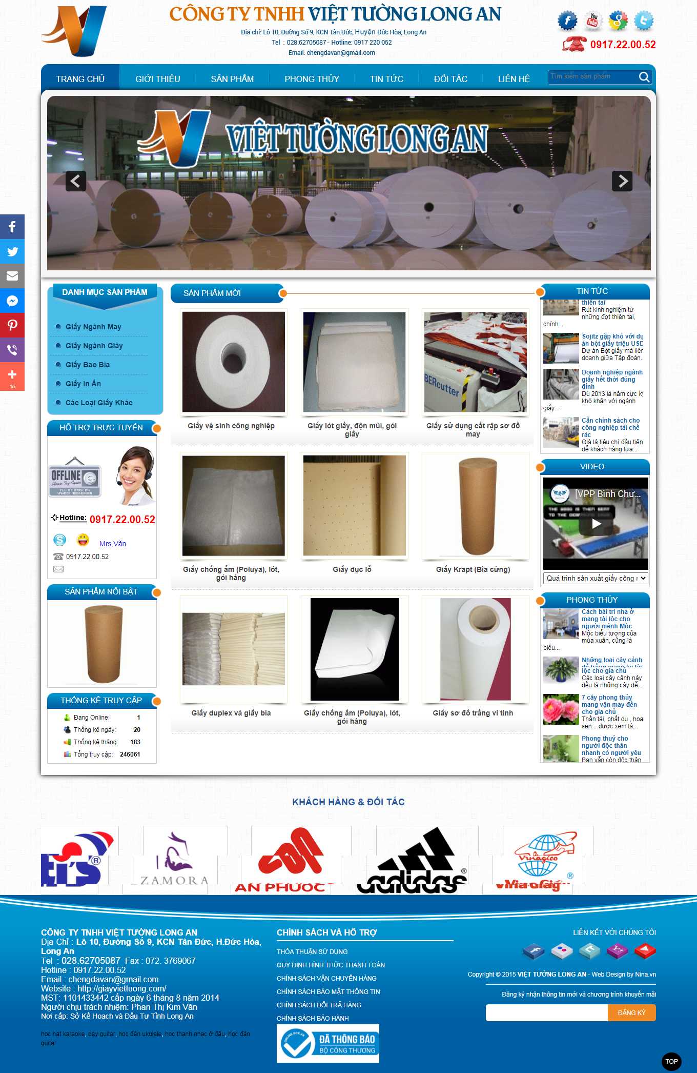 Thiết kế Web chuyên nghiệp giá rẻ giayviettuong.com