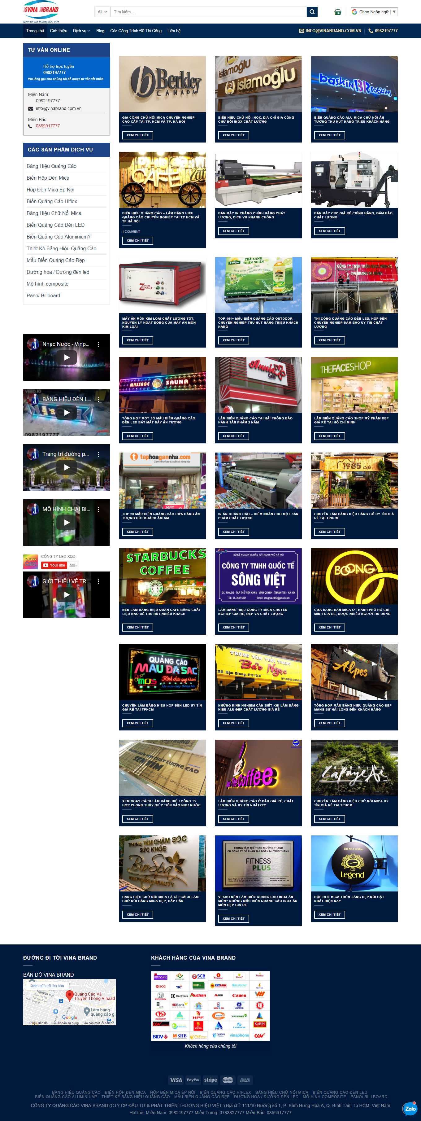 Thiết kế Web thiết kế in ấn vinaad.vn