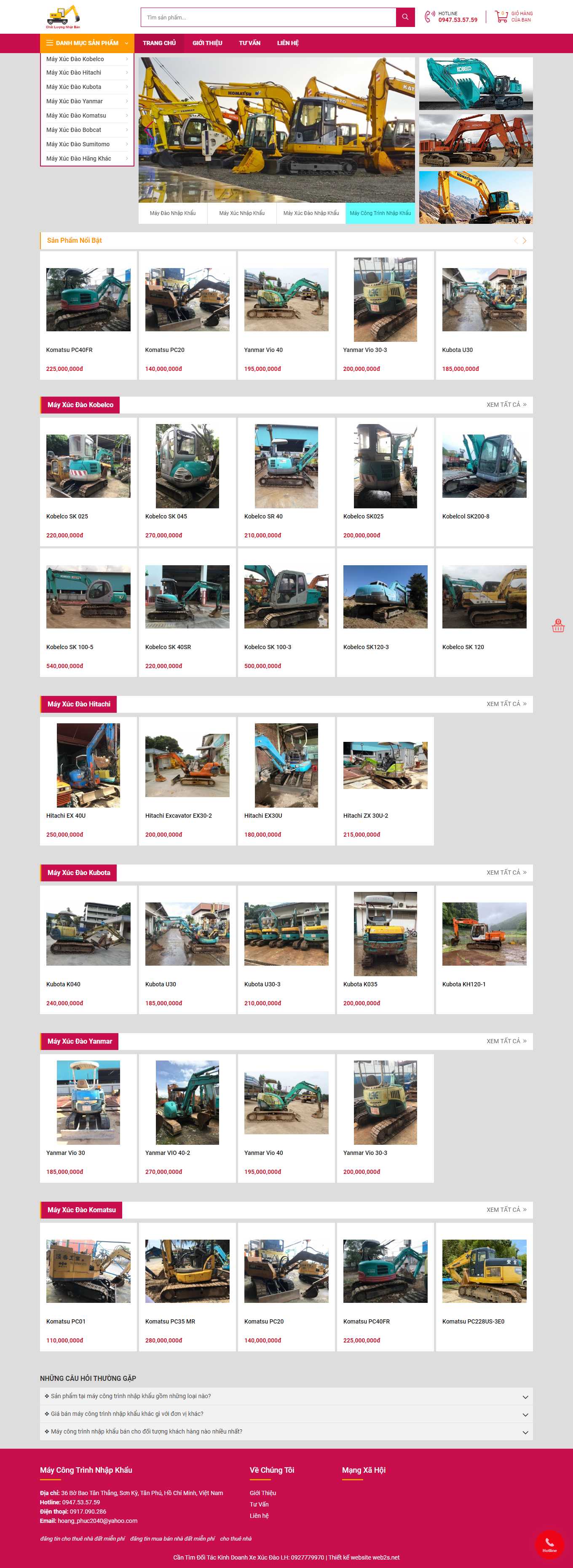 Thiết kế Web bán máy in, máy photocopy maytinhtrananh.vn