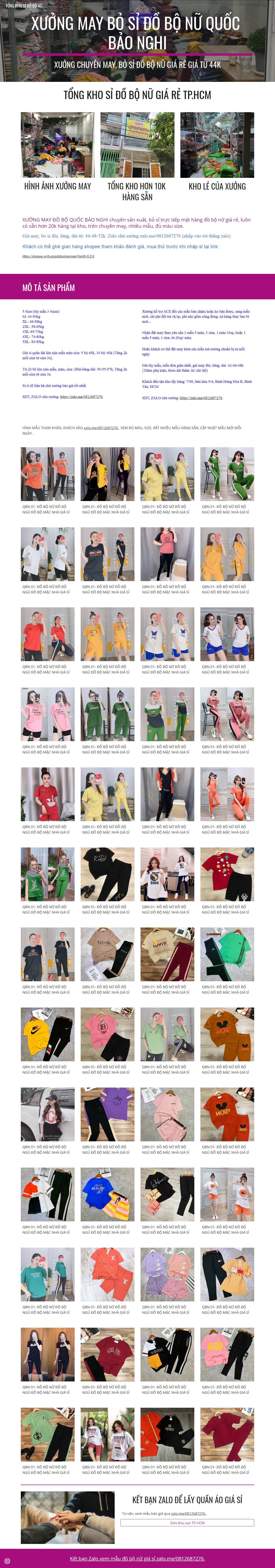 Thiết kế Web bán đồ lót đồ ngủ nam nữ online hl-secret.com