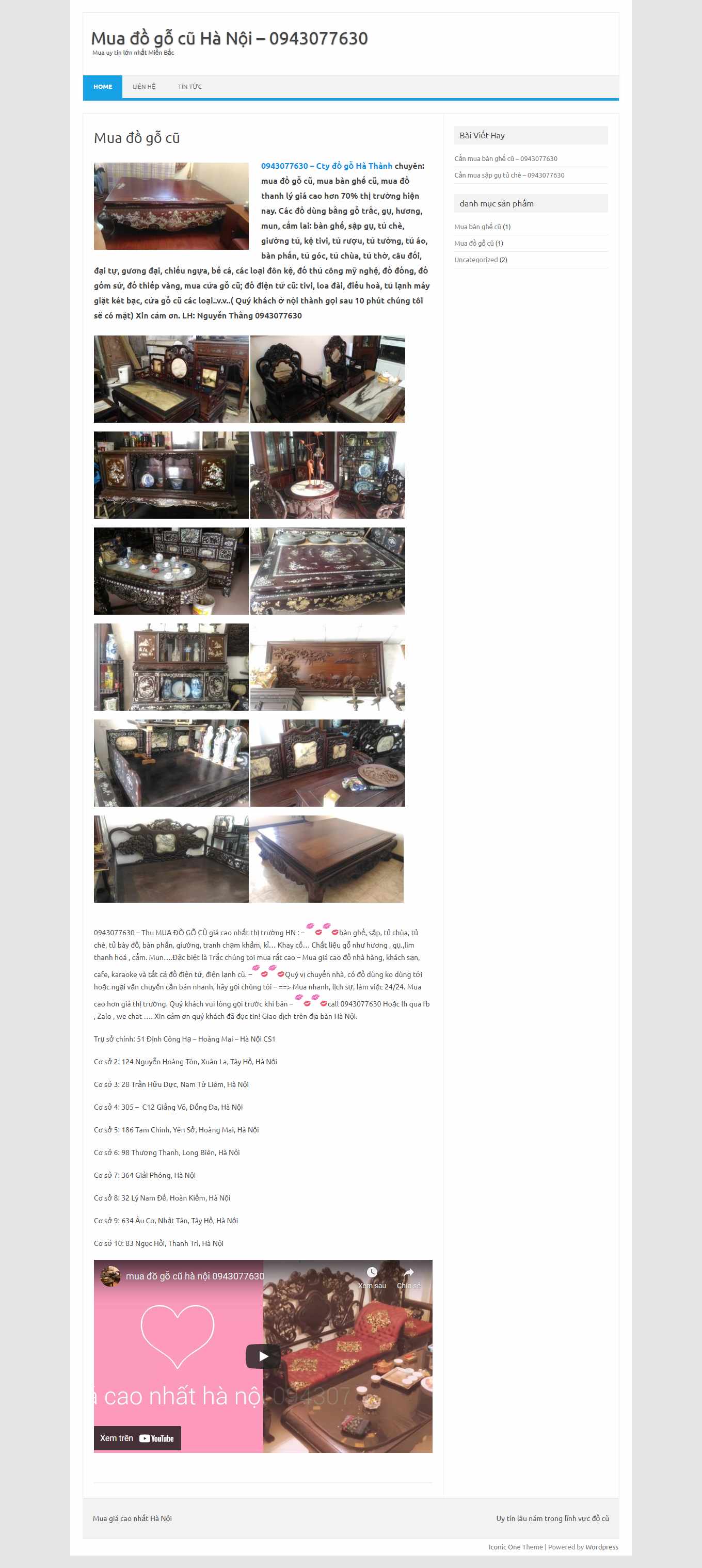 Thiết kế Web bán đồ cũ muadogocu24h.vn