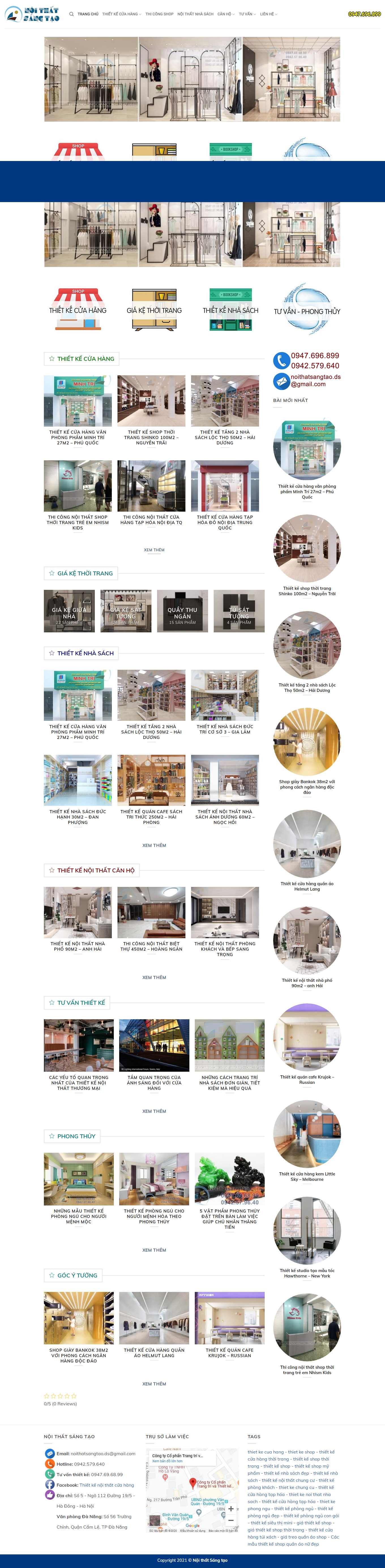 Thiết kế Web bán đồ tạp hoá ketnoikhonggian.com