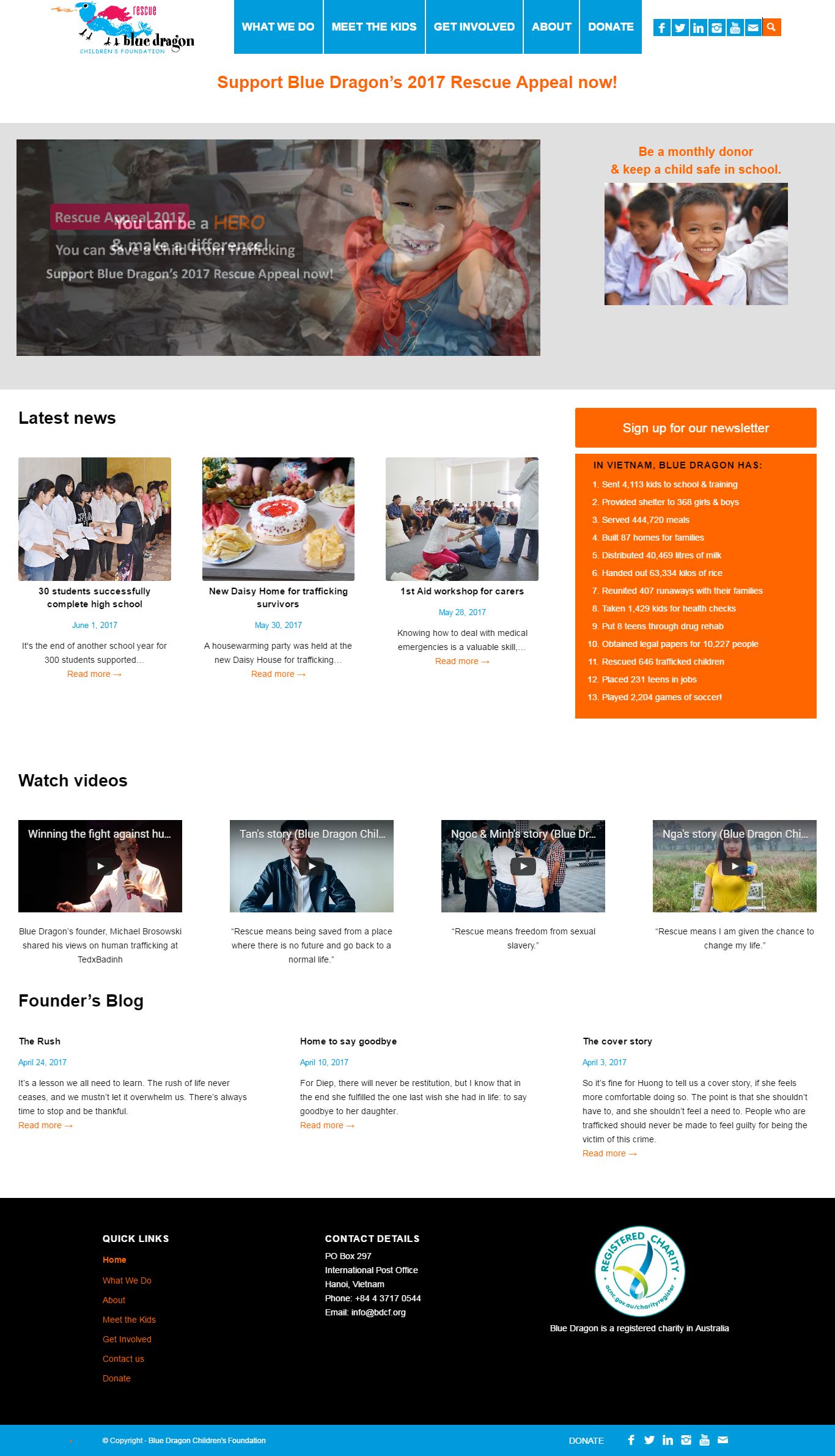 Thiết kế Web từ thiện chùa chiền bluedragon.org