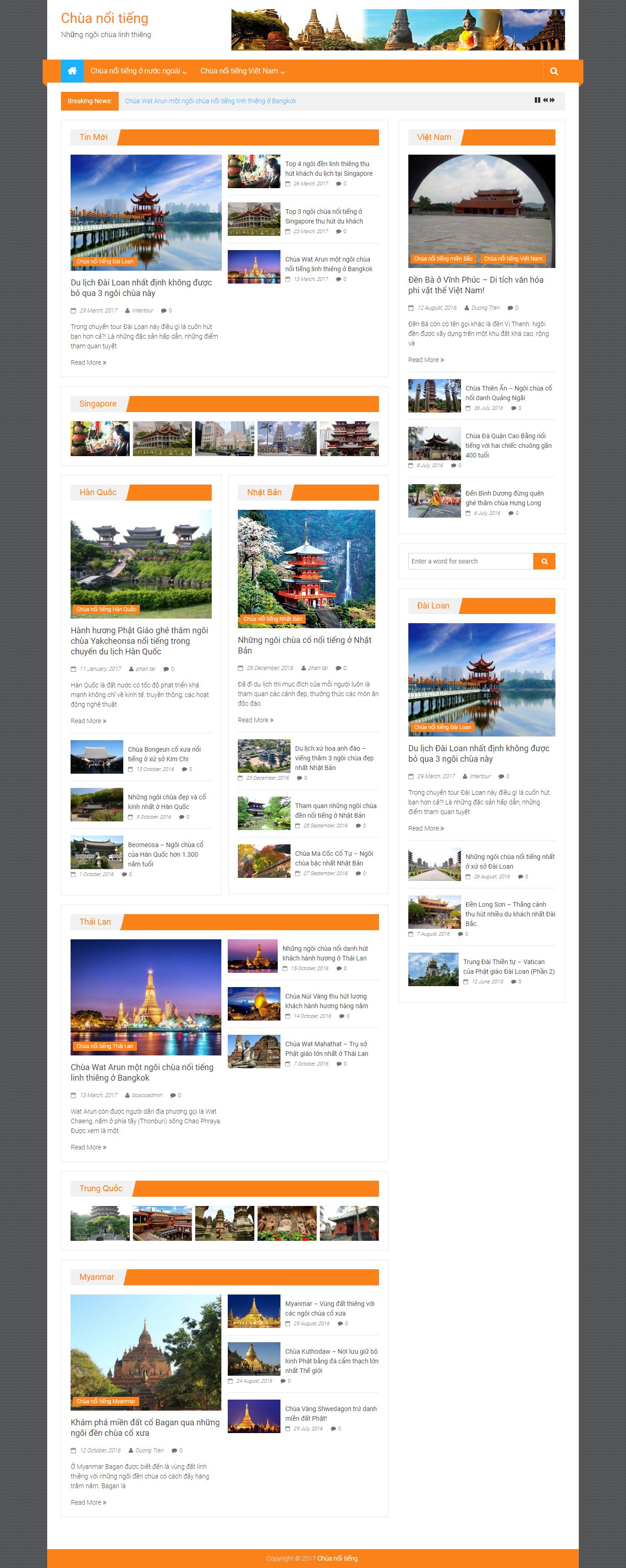 Thiết kế Web từ thiện chùa chiền chuanoitieng.com