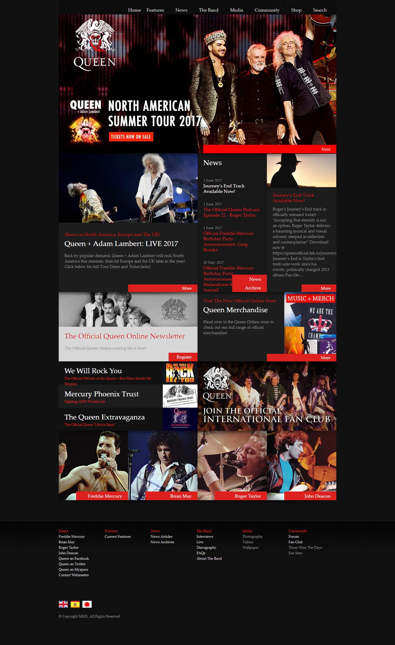 Thiết kế Web nghệ sĩ ca sĩ queenonline.com